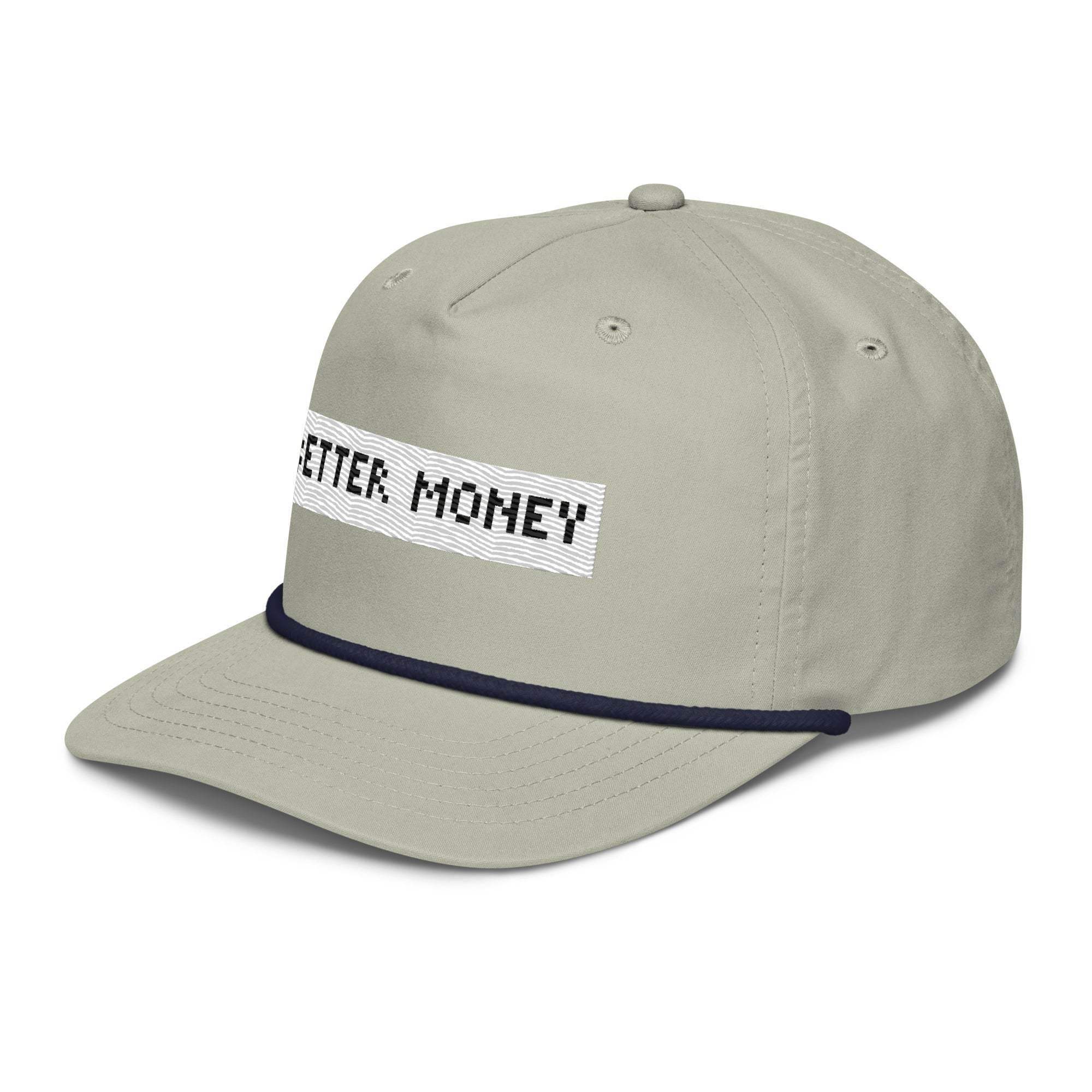Better Money Golf Rope Cap - InvestmenTees