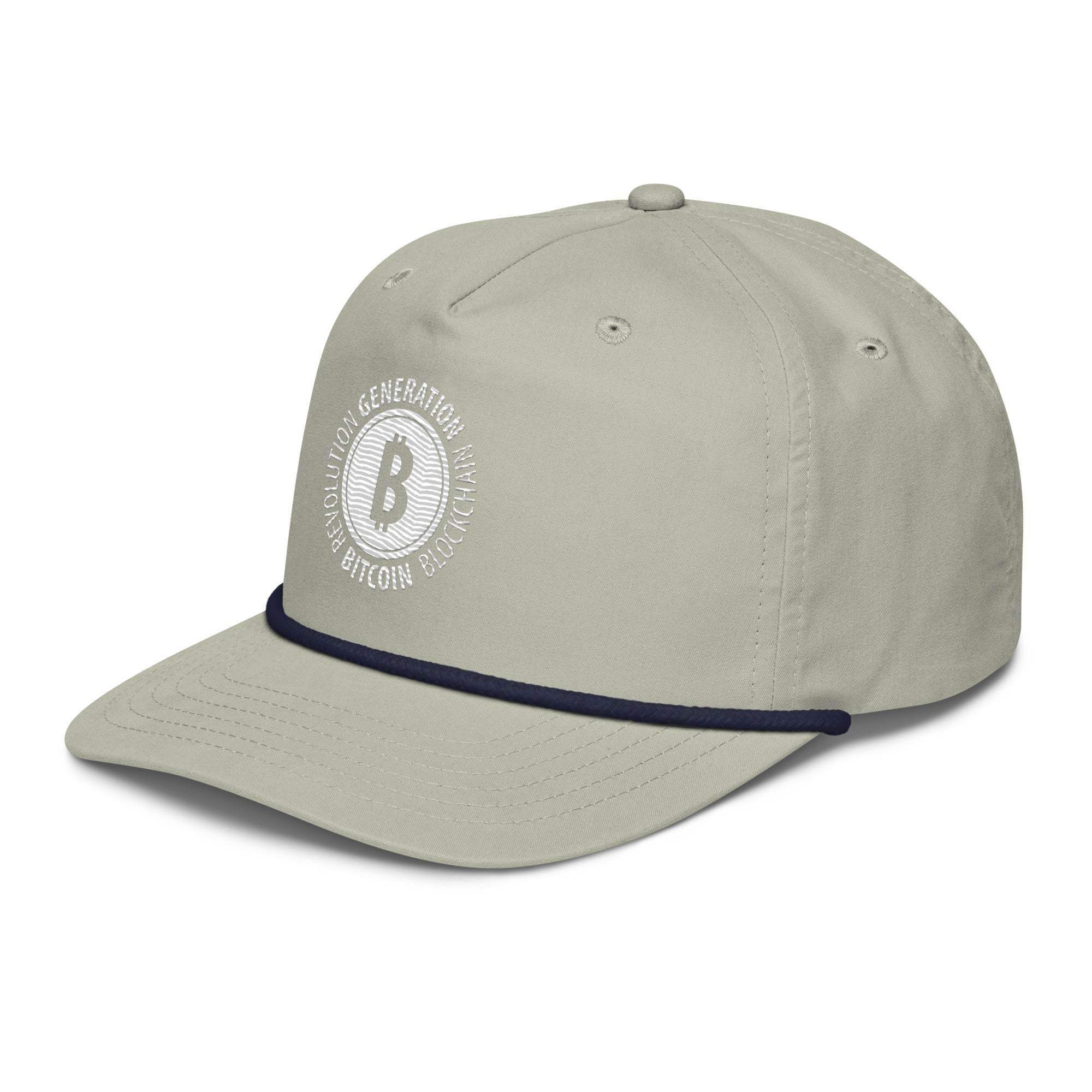 Bitcoin Revolution Golf Rope Cap - InvestmenTees