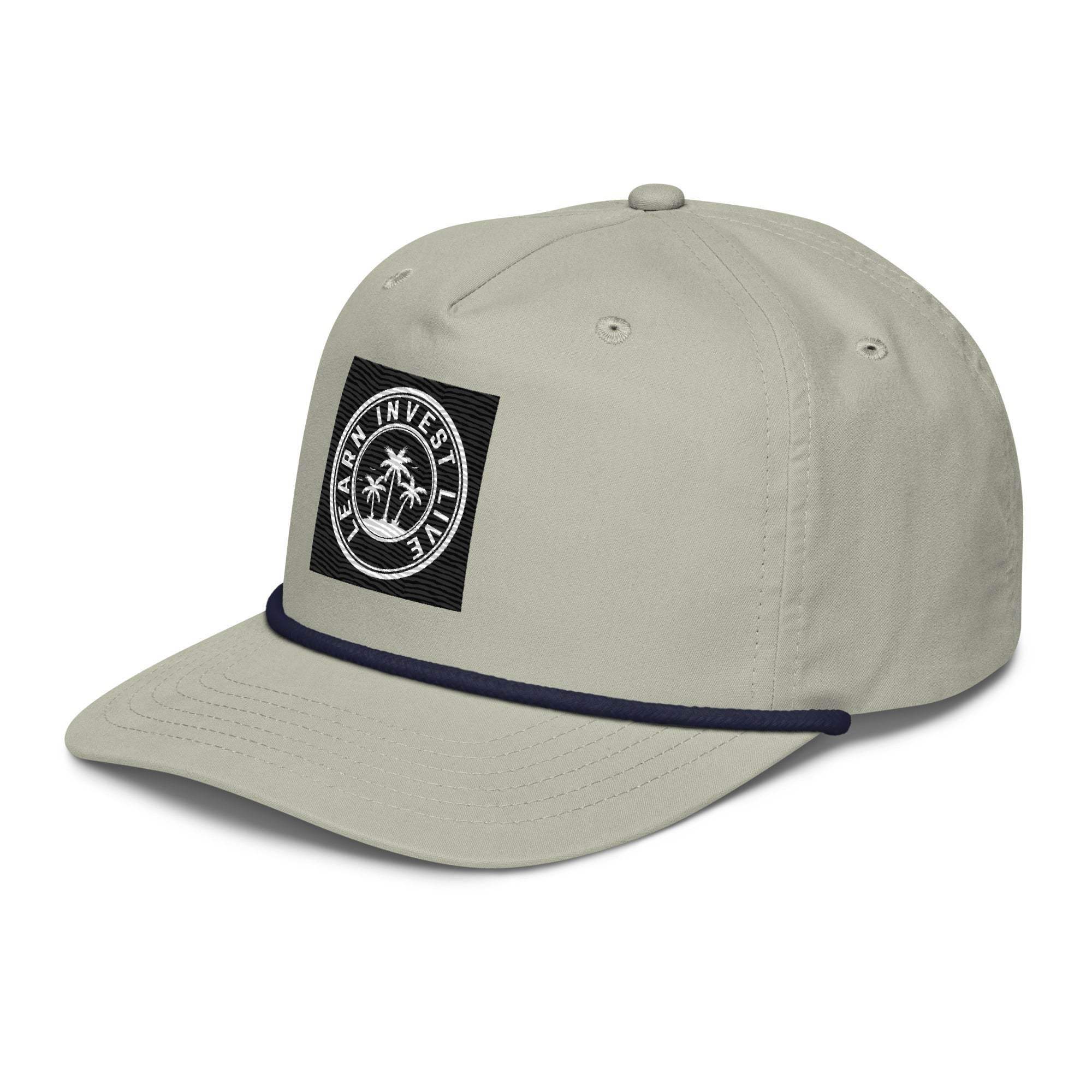 Learn | Invest | Live Golf Rope Cap - InvestmenTees