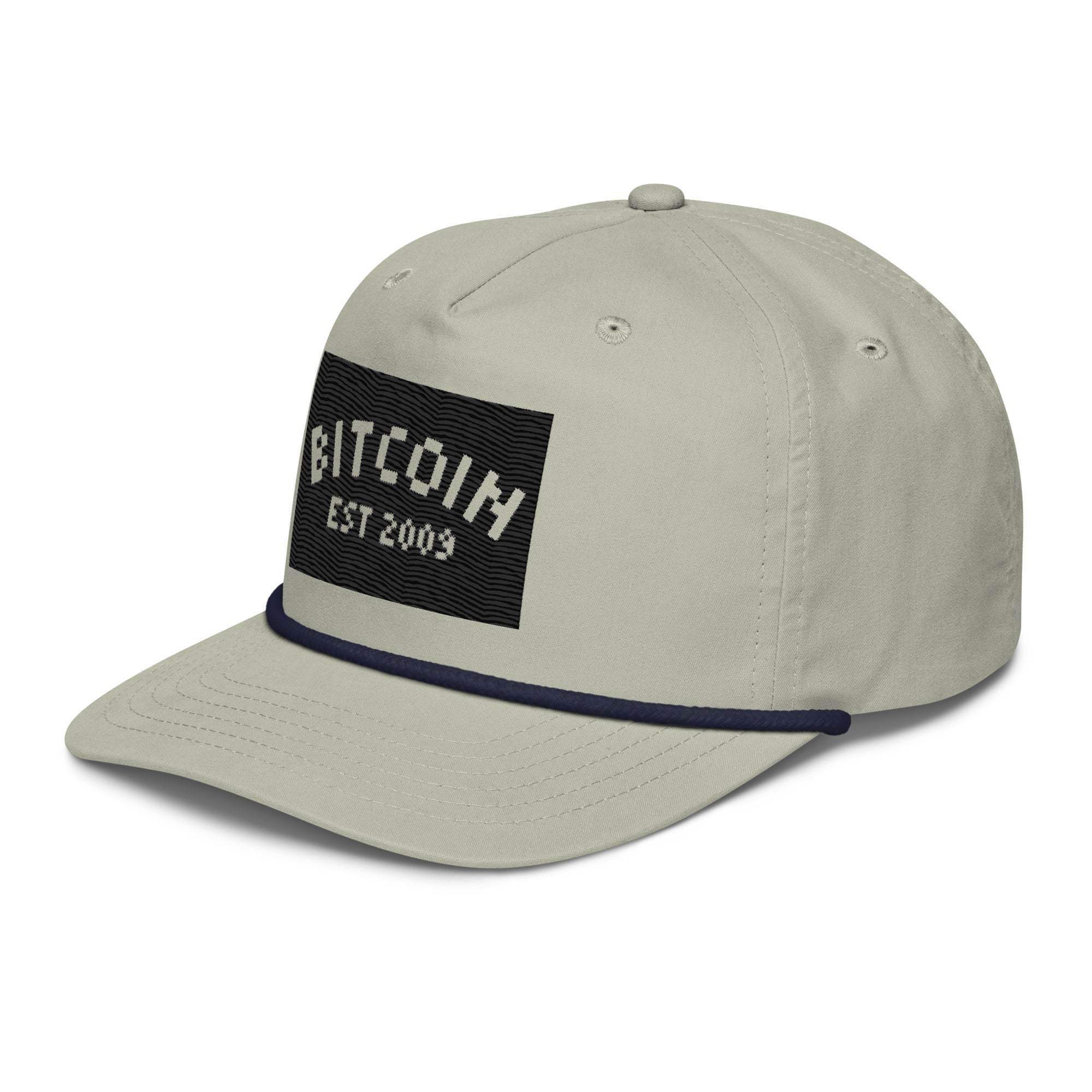 Bitcoin Est. 2009 Golf Rope Cap - InvestmenTees