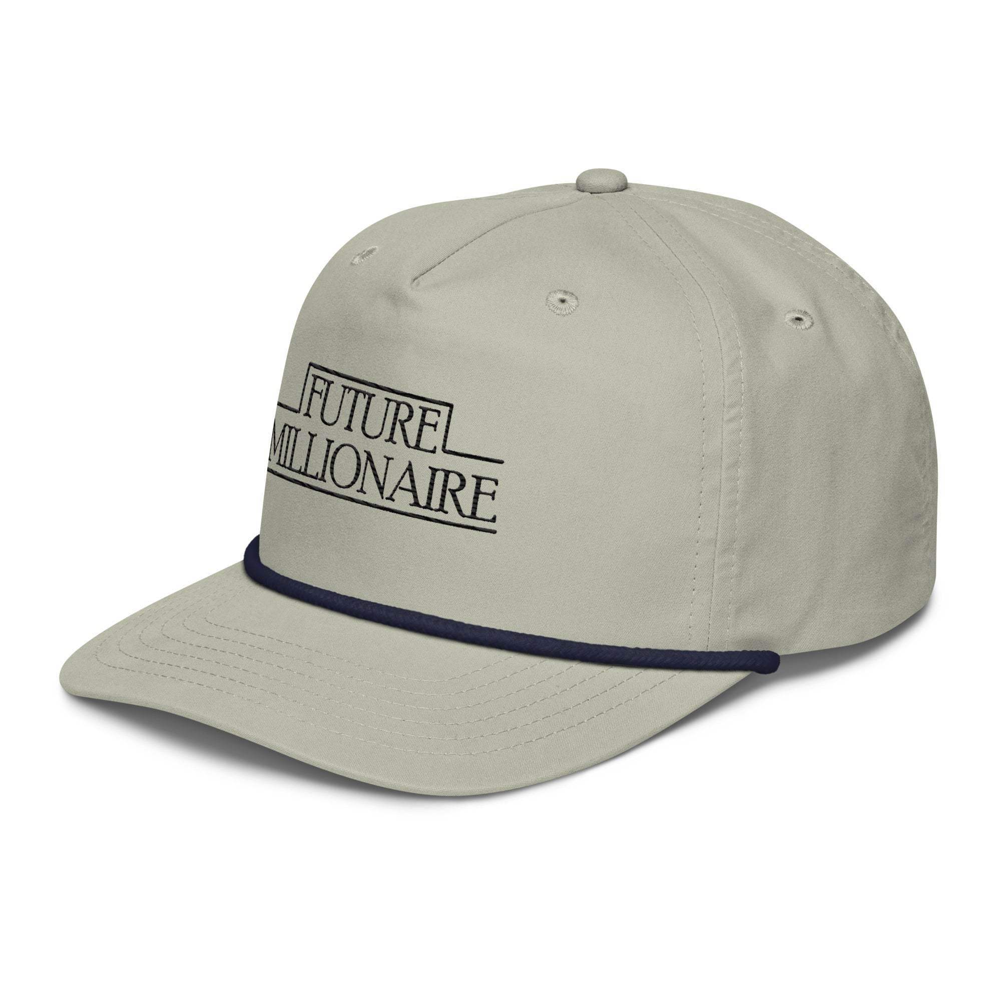 Future Millionaire Golf Rope Cap - InvestmenTees