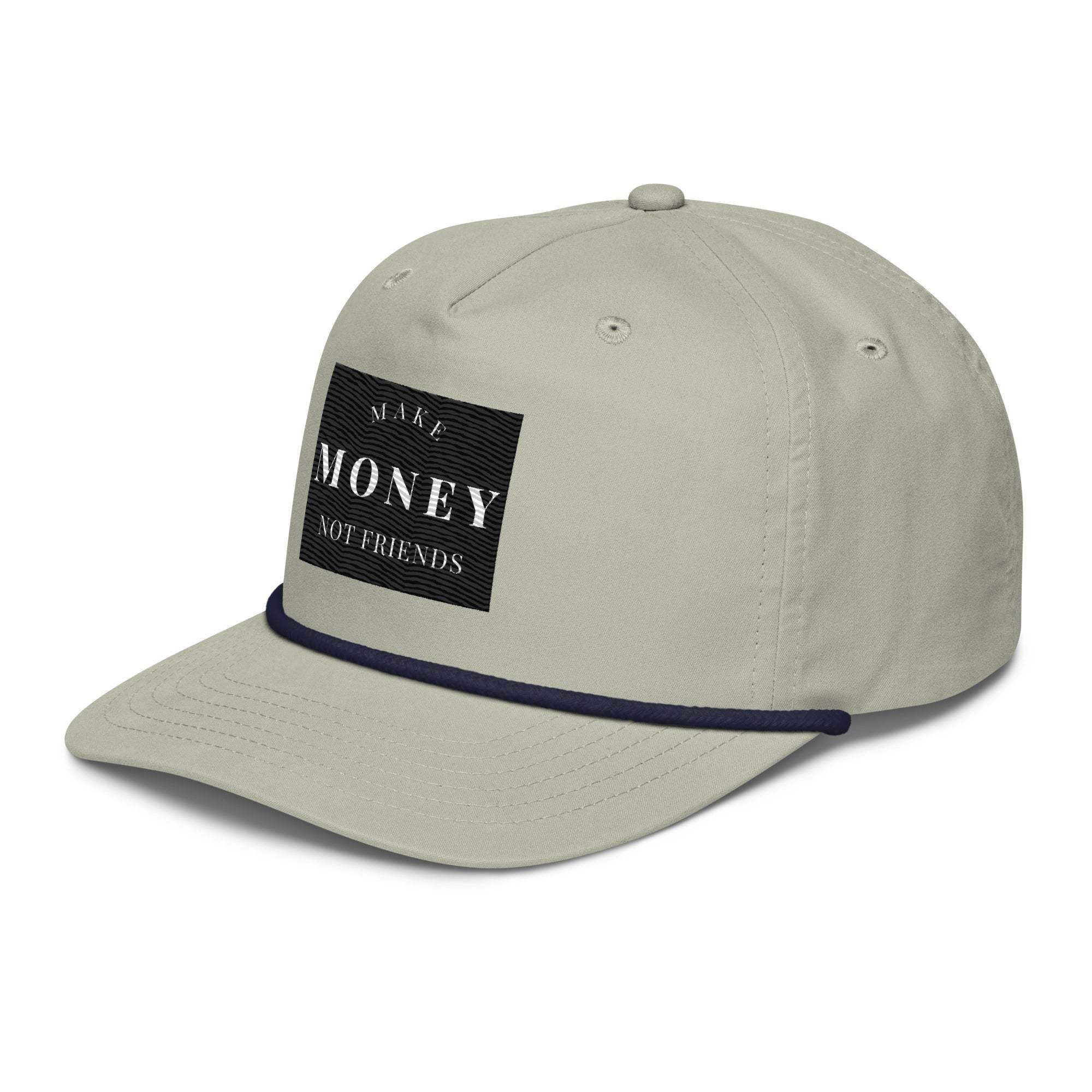 Make Money Golf Rope Cap - InvestmenTees