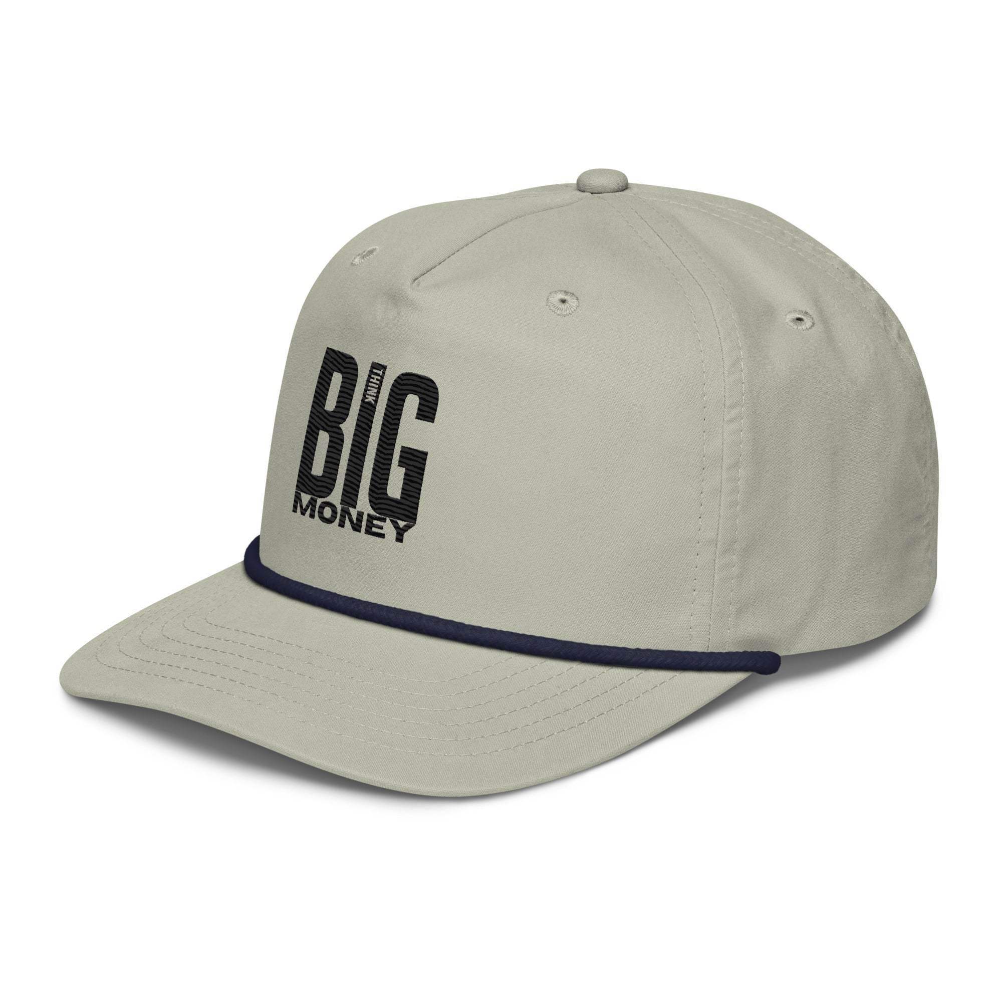 Think Big Money Golf Rope Cap - InvestmenTees