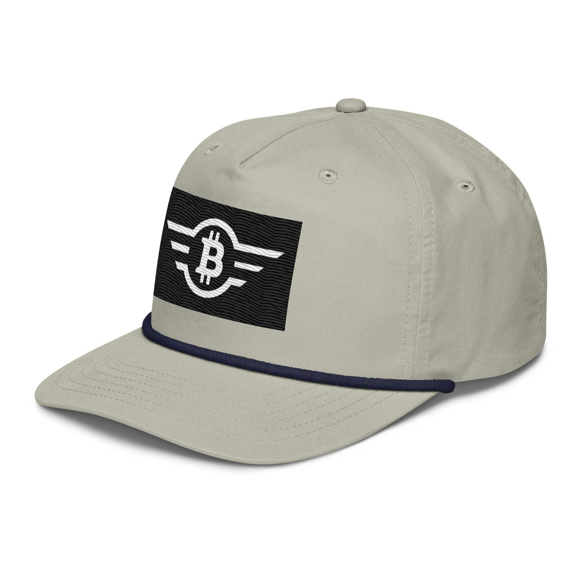 Bitcoin Aviation Golf Rope Cap - InvestmenTees