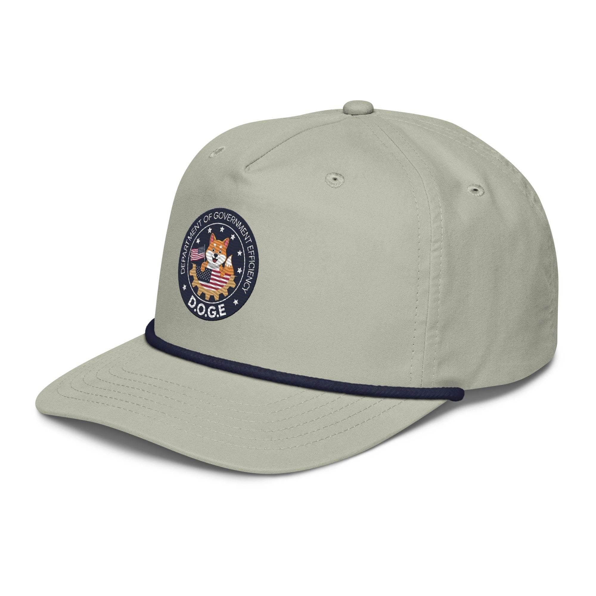 DOGE | Department of Efficiency Golf Rope Cap - InvestmenTees