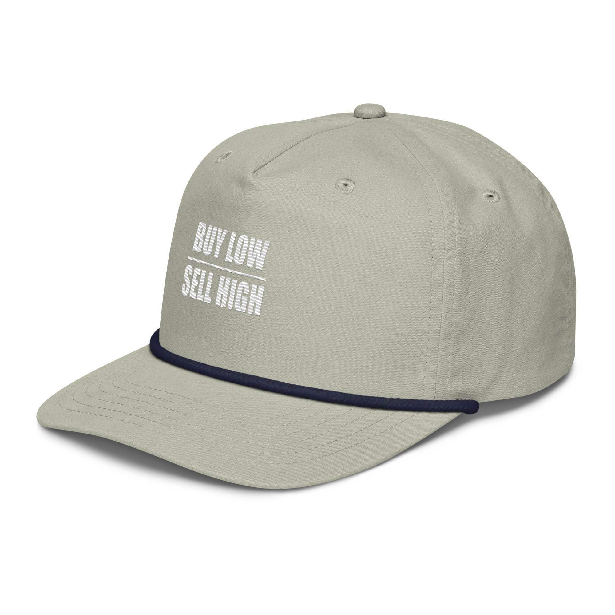 Buy Low Sell High Golf Rope Cap - InvestmenTees