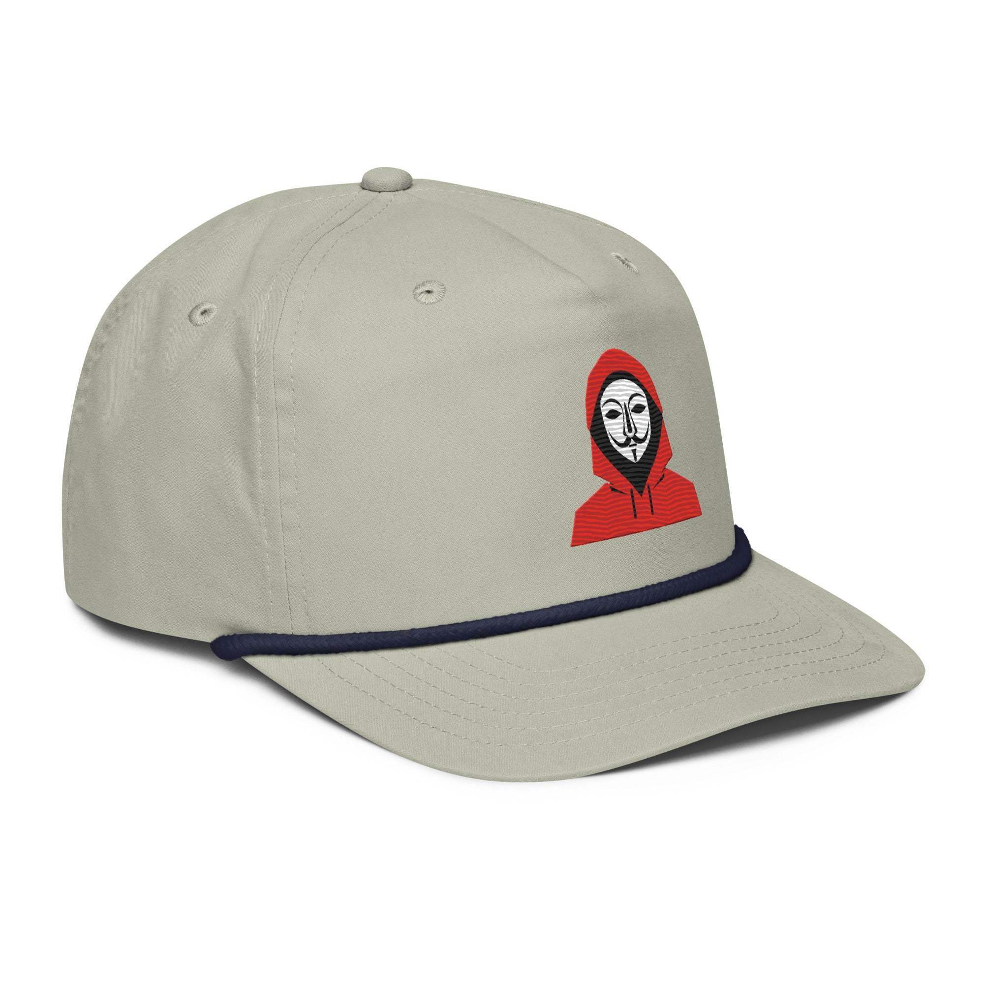 Crypto Hacker Golf Rope Cap - InvestmenTees