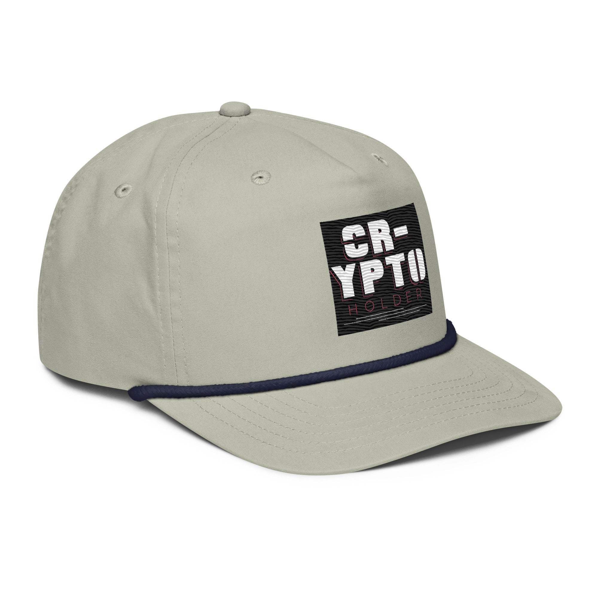 Crypto Holder Golf Rope Cap - InvestmenTees
