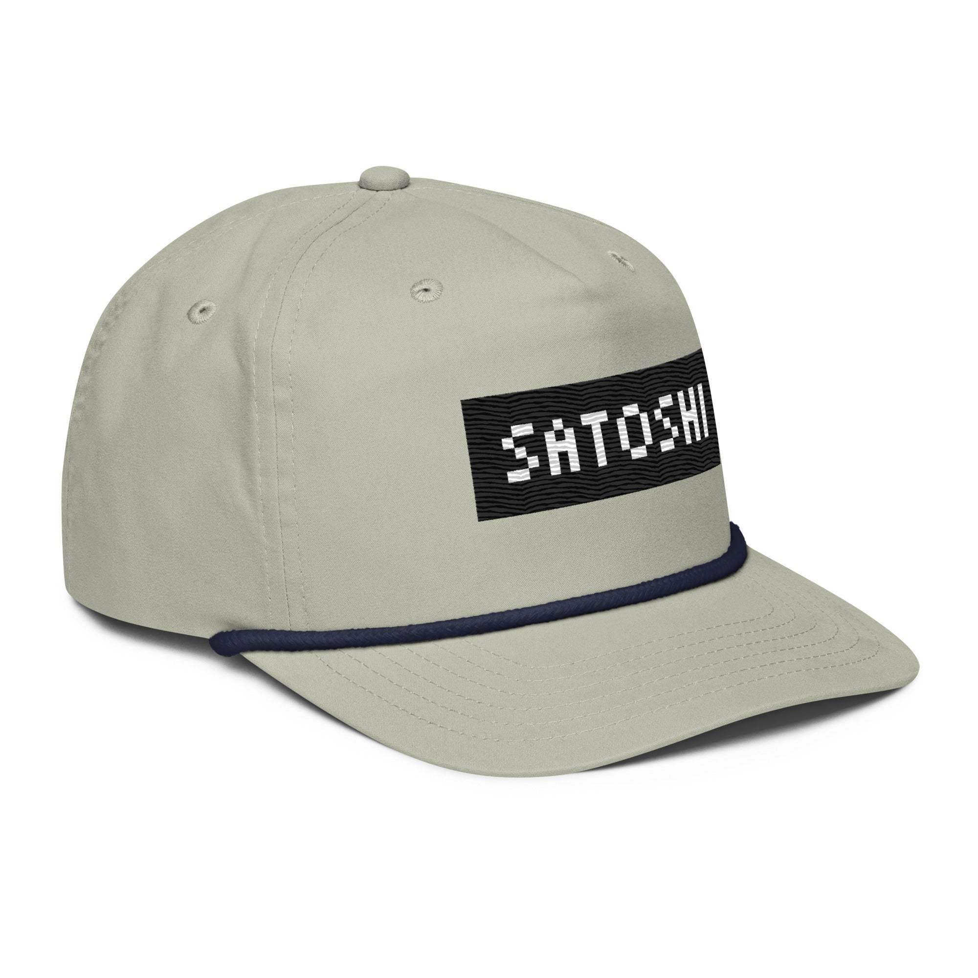 Satoshi Golf Rope Cap - InvestmenTees