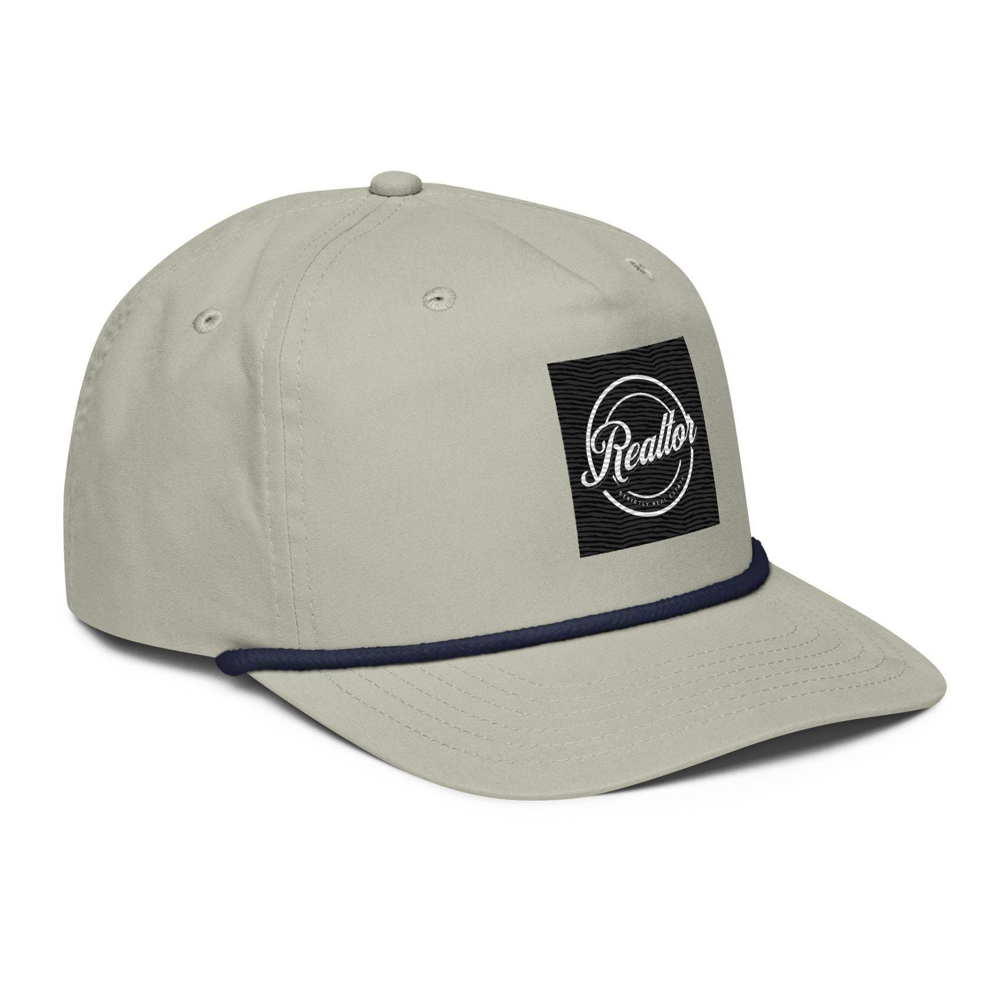 Strictly Real Estate Golf Rope Cap - InvestmenTees