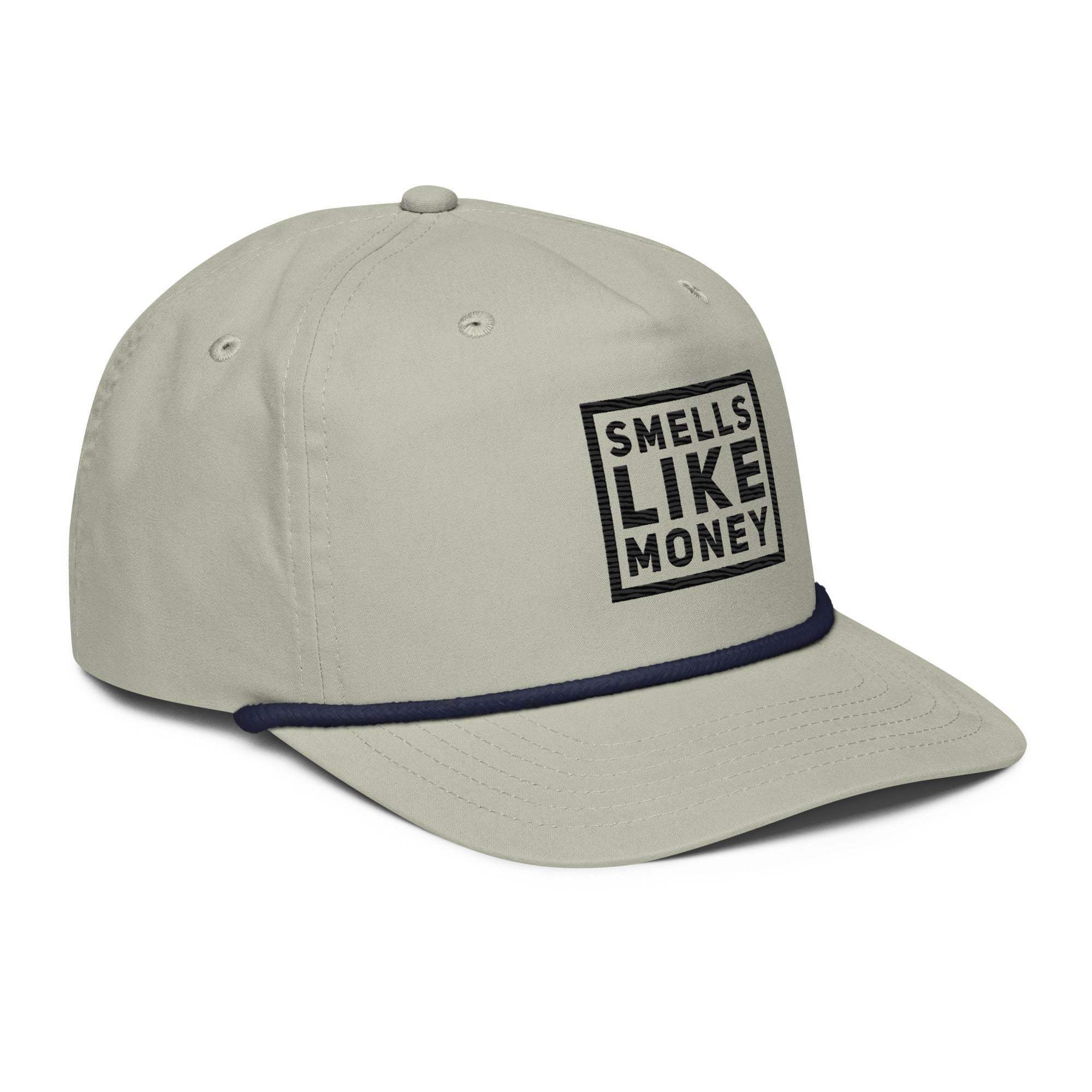 Smells Like Money Golf Rope Cap - InvestmenTees