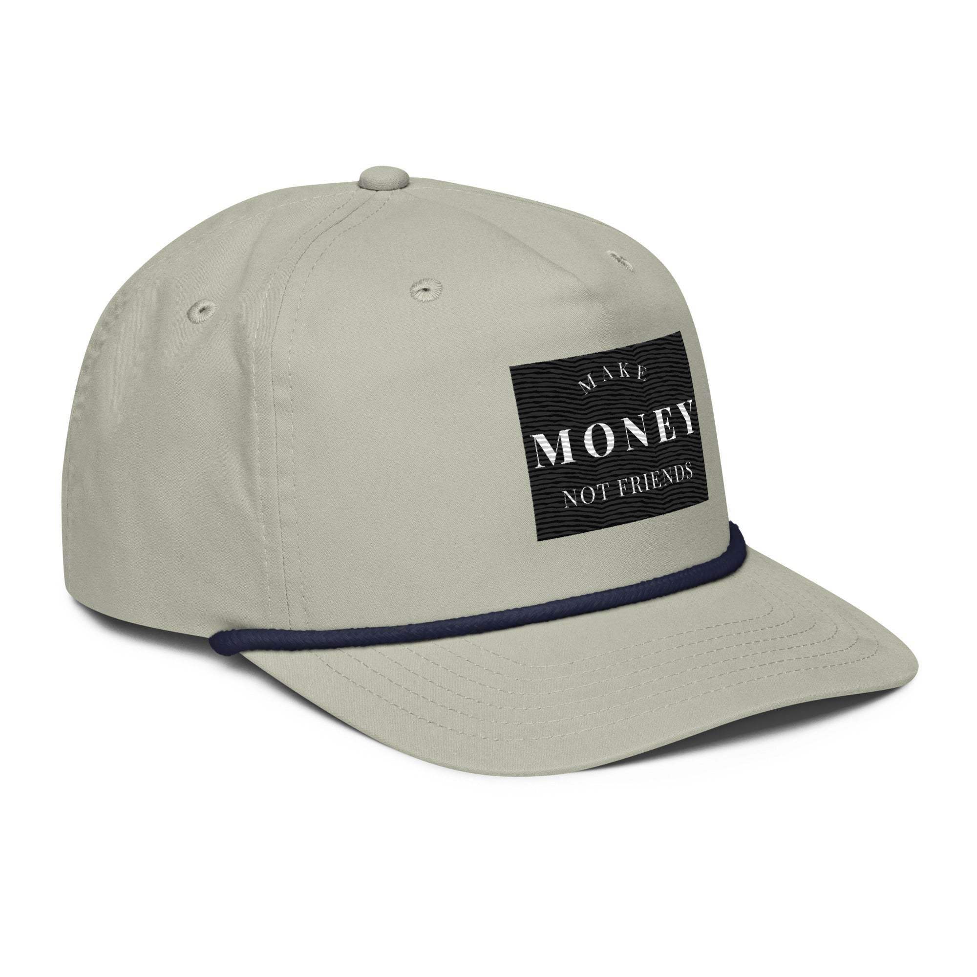 Make Money Golf Rope Cap - InvestmenTees