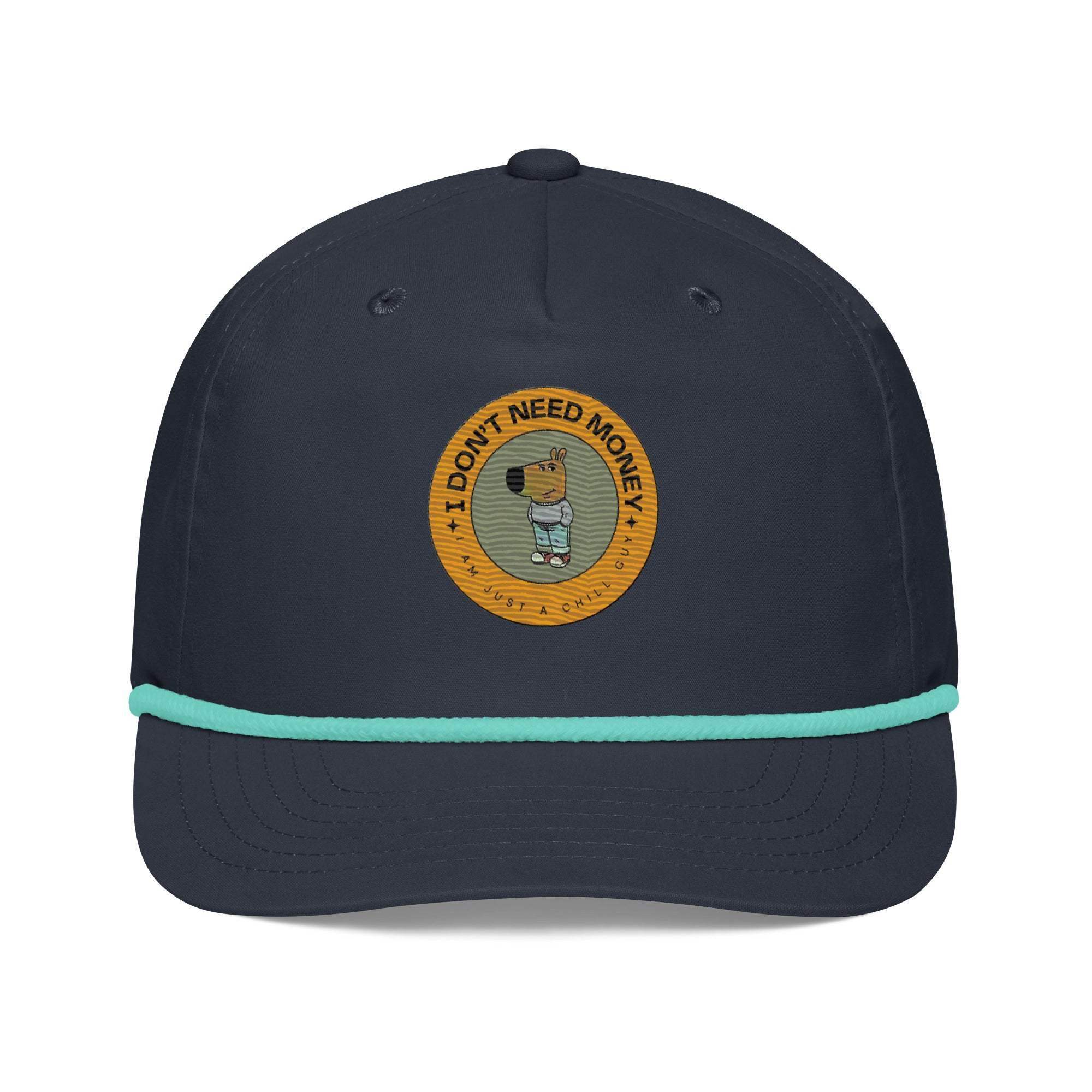 I Don't Need Money Golf Rope Cap - InvestmenTees