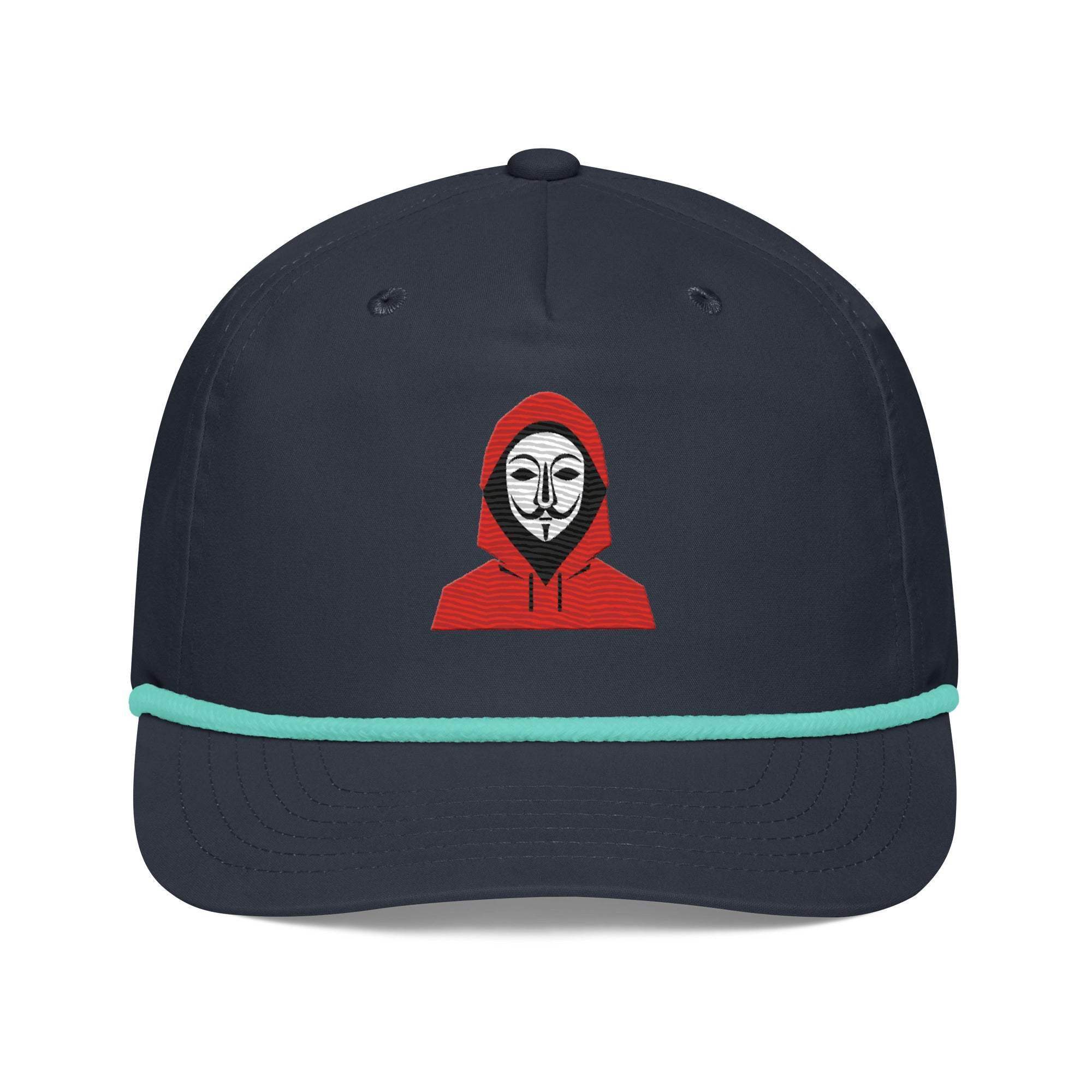 Crypto Hacker Golf Rope Cap - InvestmenTees