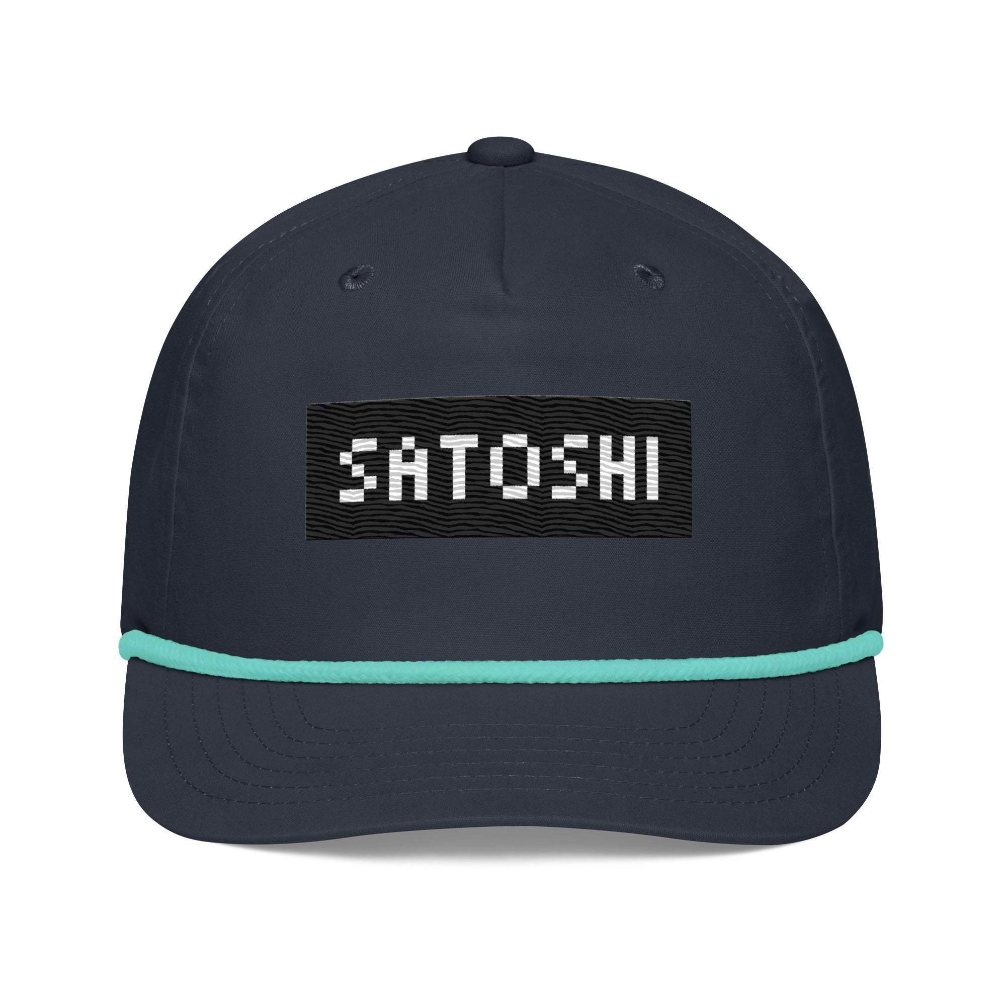 Satoshi Golf Rope Cap - InvestmenTees