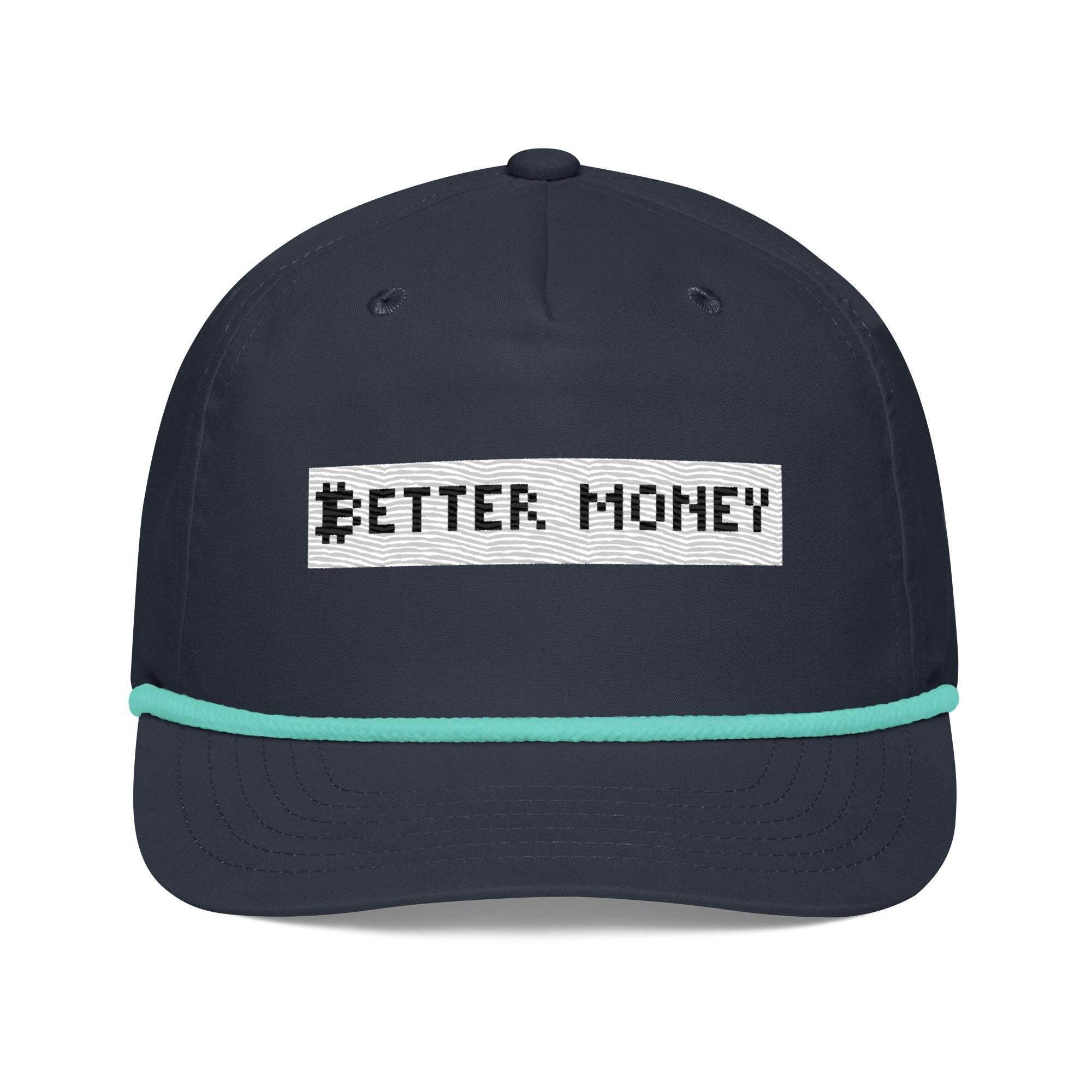 Better Money Golf Rope Cap - InvestmenTees