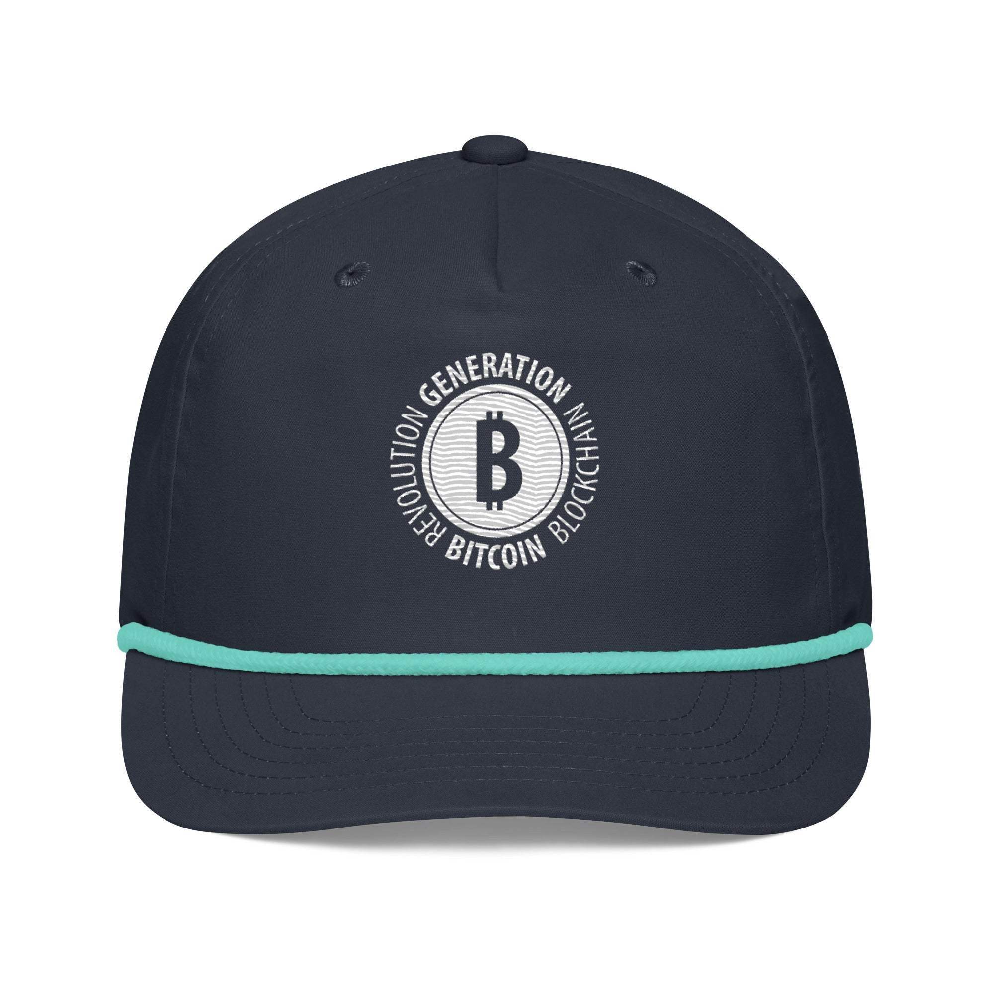 Bitcoin Revolution Golf Rope Cap - InvestmenTees
