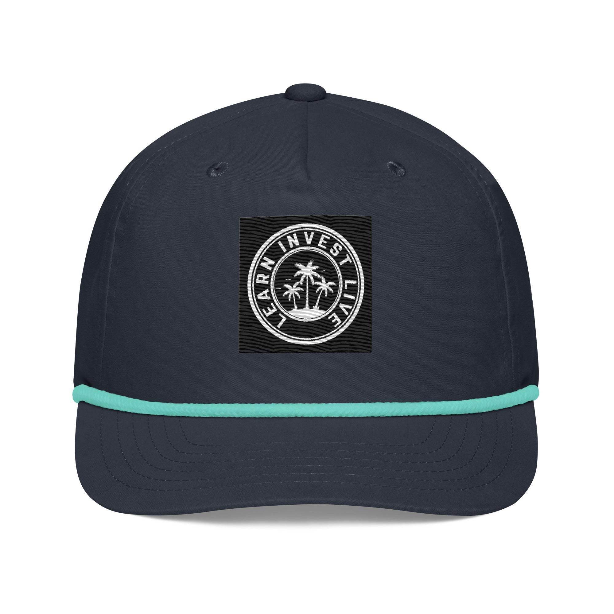 Learn | Invest | Live Golf Rope Cap - InvestmenTees