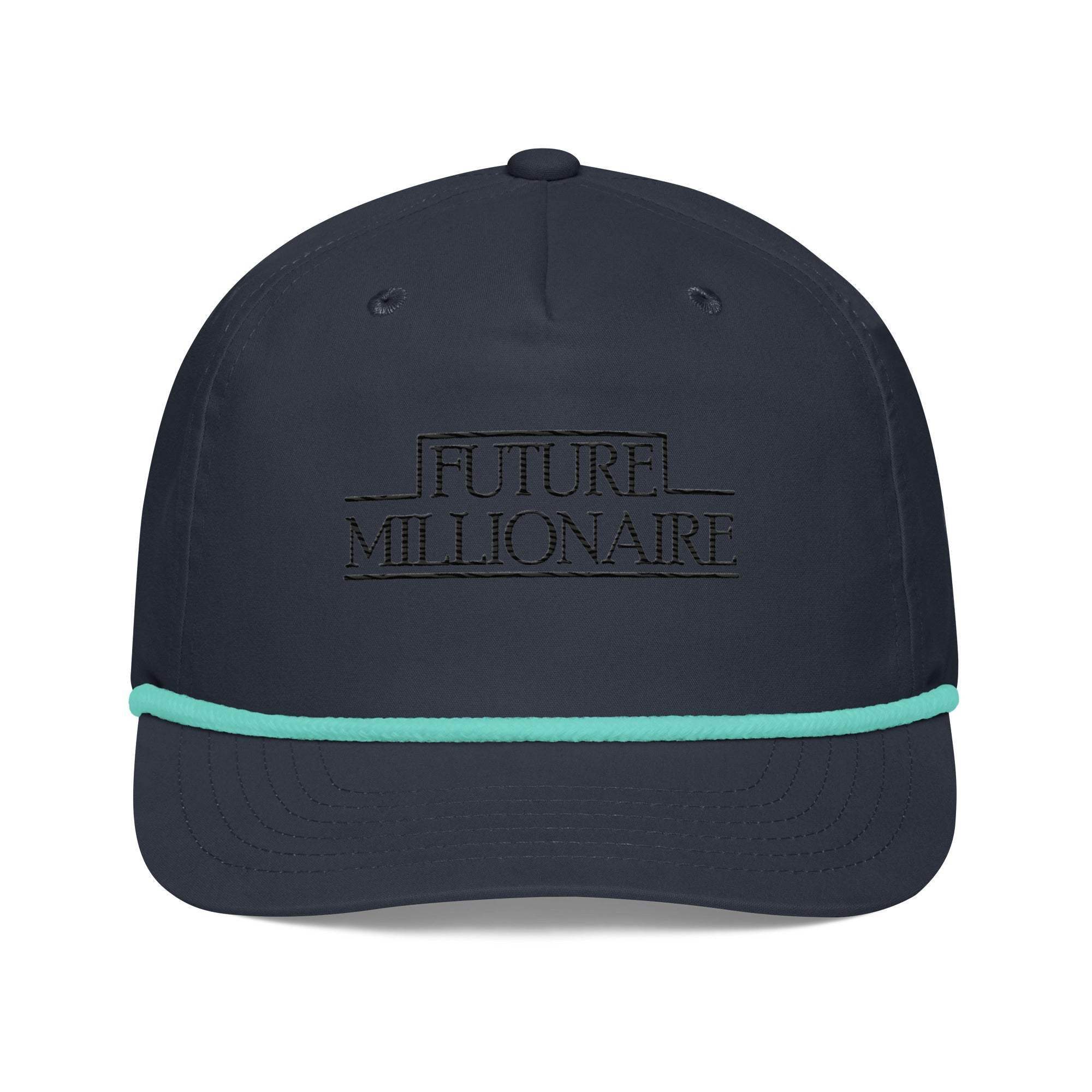 Future Millionaire Golf Rope Cap - InvestmenTees