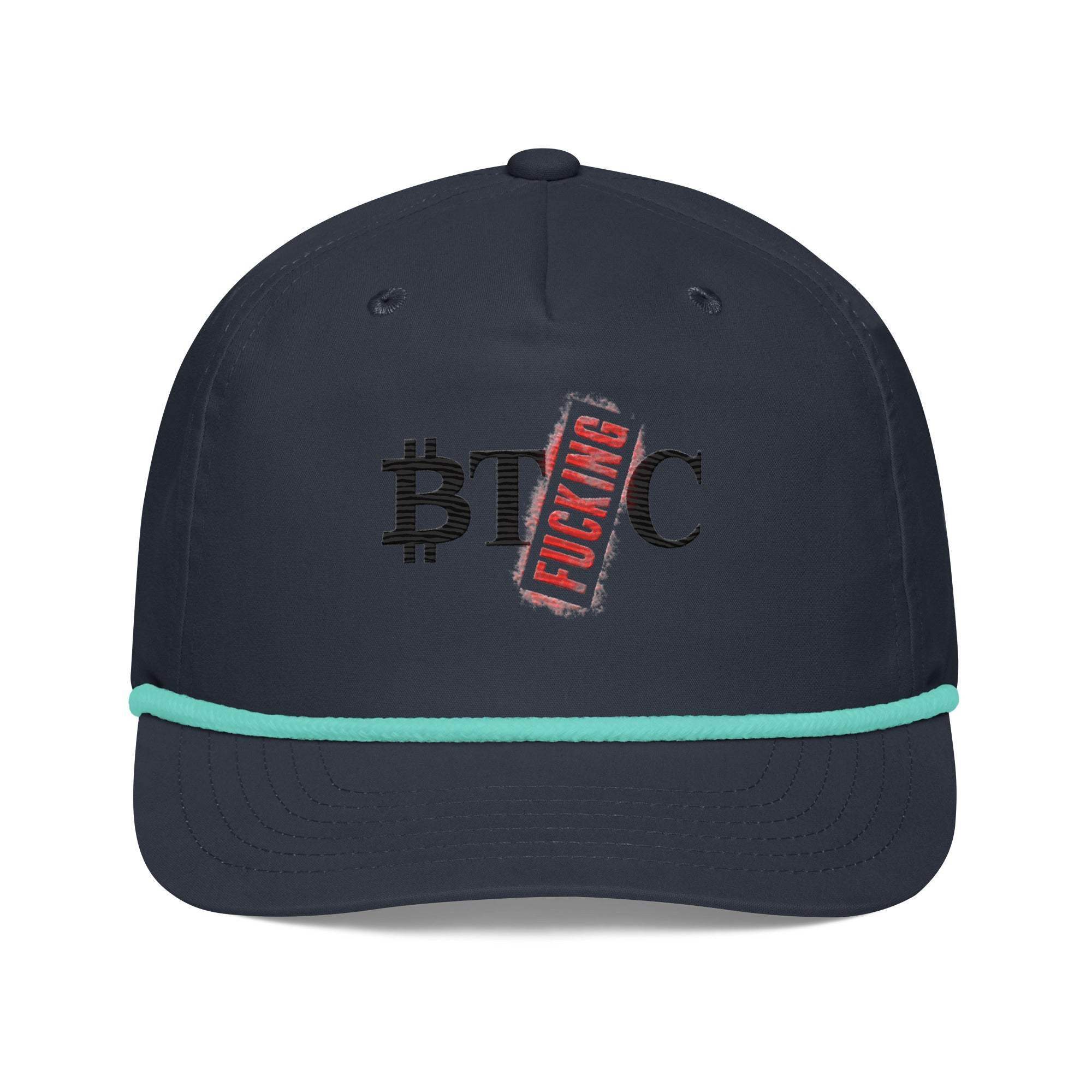 F_cking BTC Golf Rope Cap - InvestmenTees