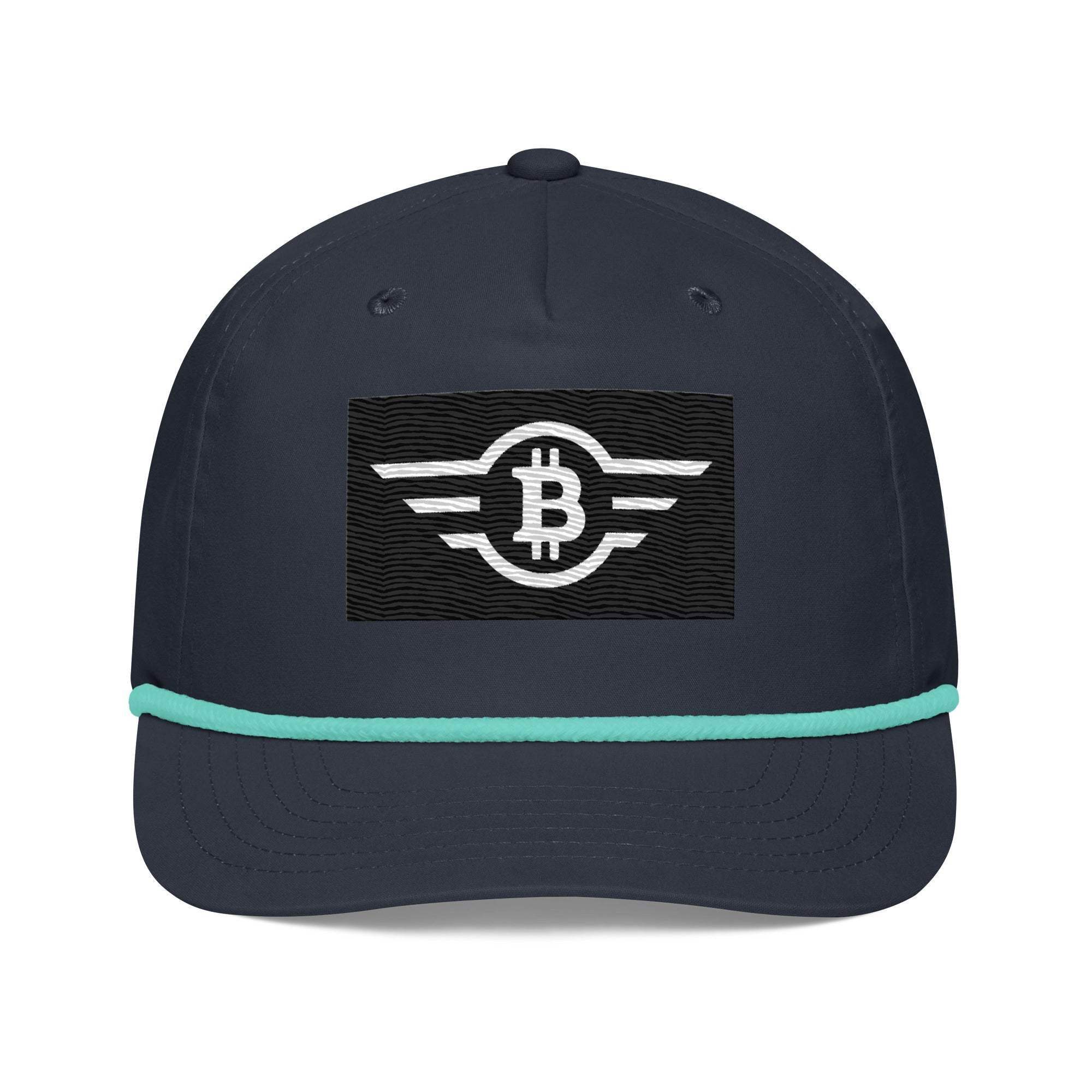 Bitcoin Aviation Golf Rope Cap - InvestmenTees