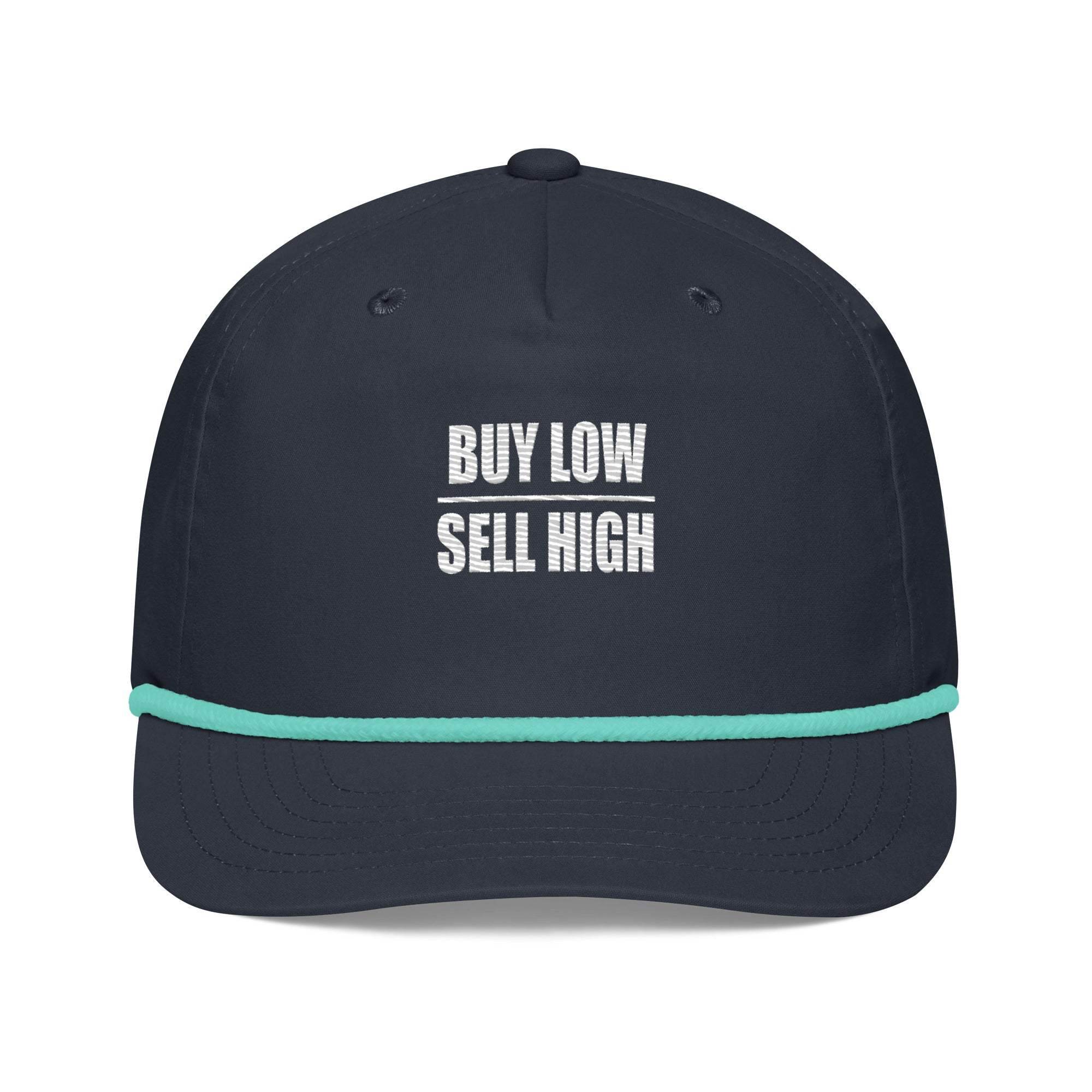 Buy Low Sell High Golf Rope Cap - InvestmenTees