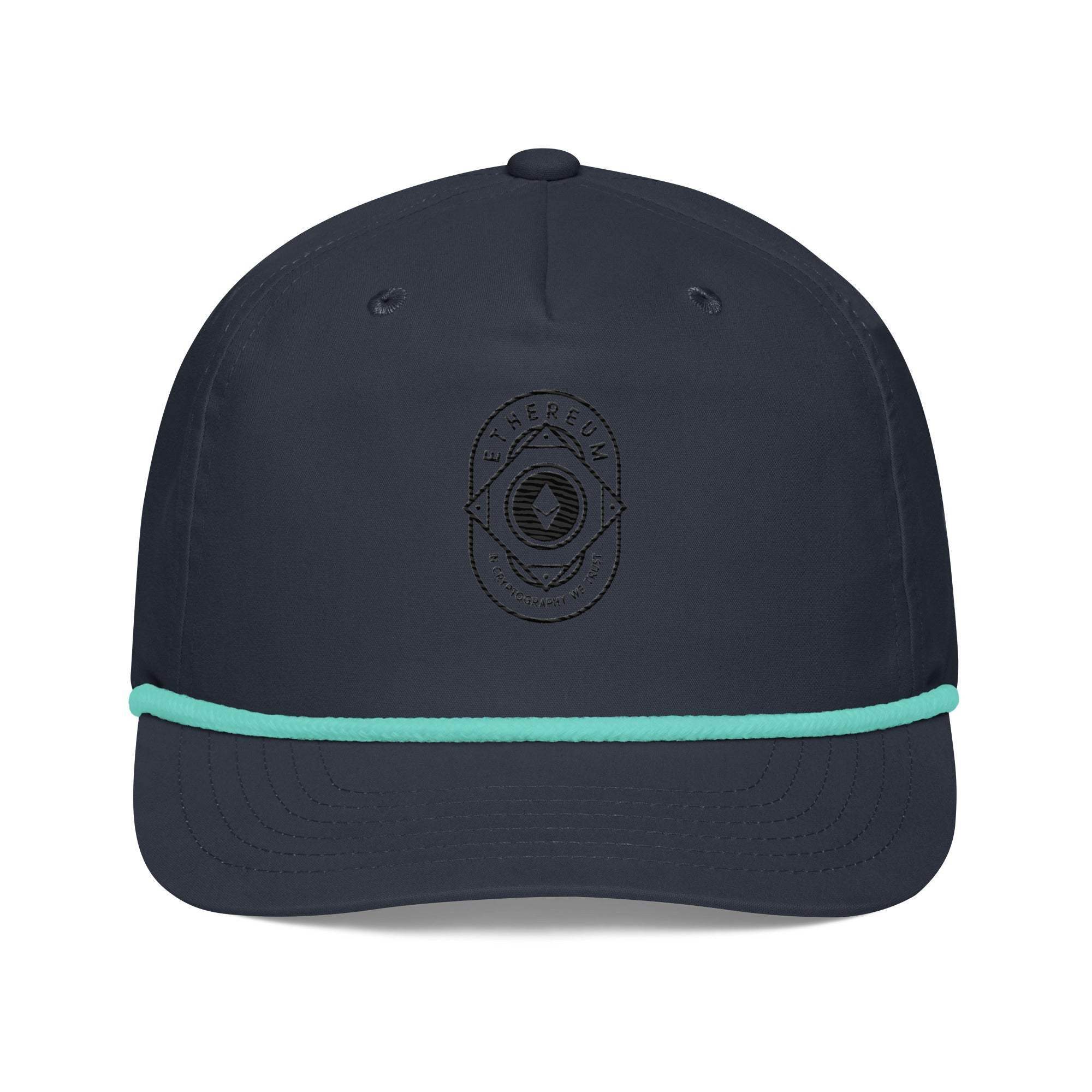 Ethereum We Trust Golf Rope Cap - InvestmenTees