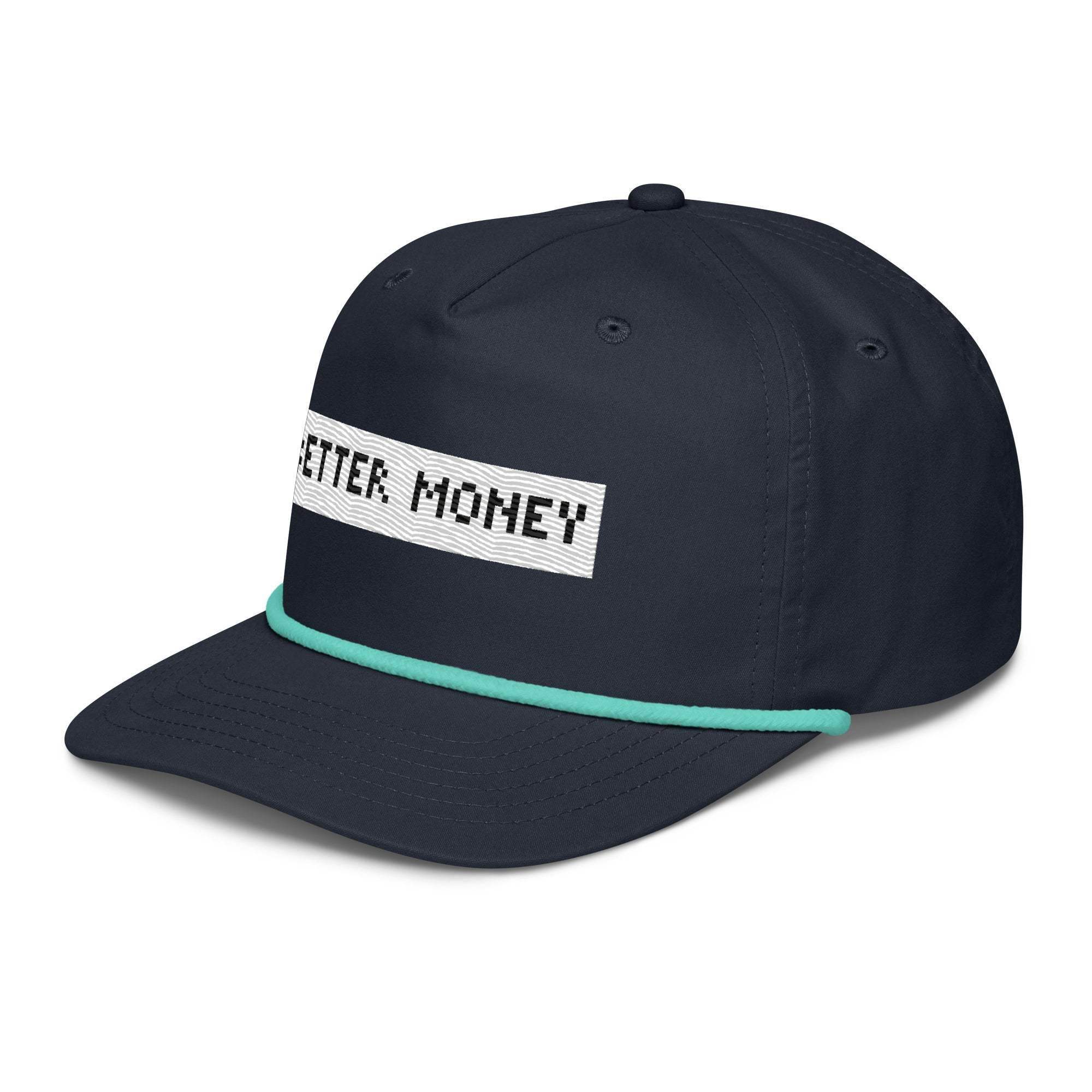 Better Money Golf Rope Cap - InvestmenTees
