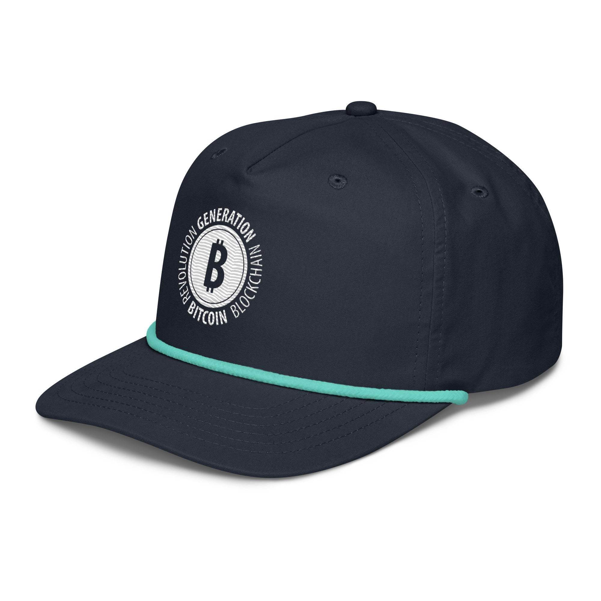 Bitcoin Revolution Golf Rope Cap - InvestmenTees
