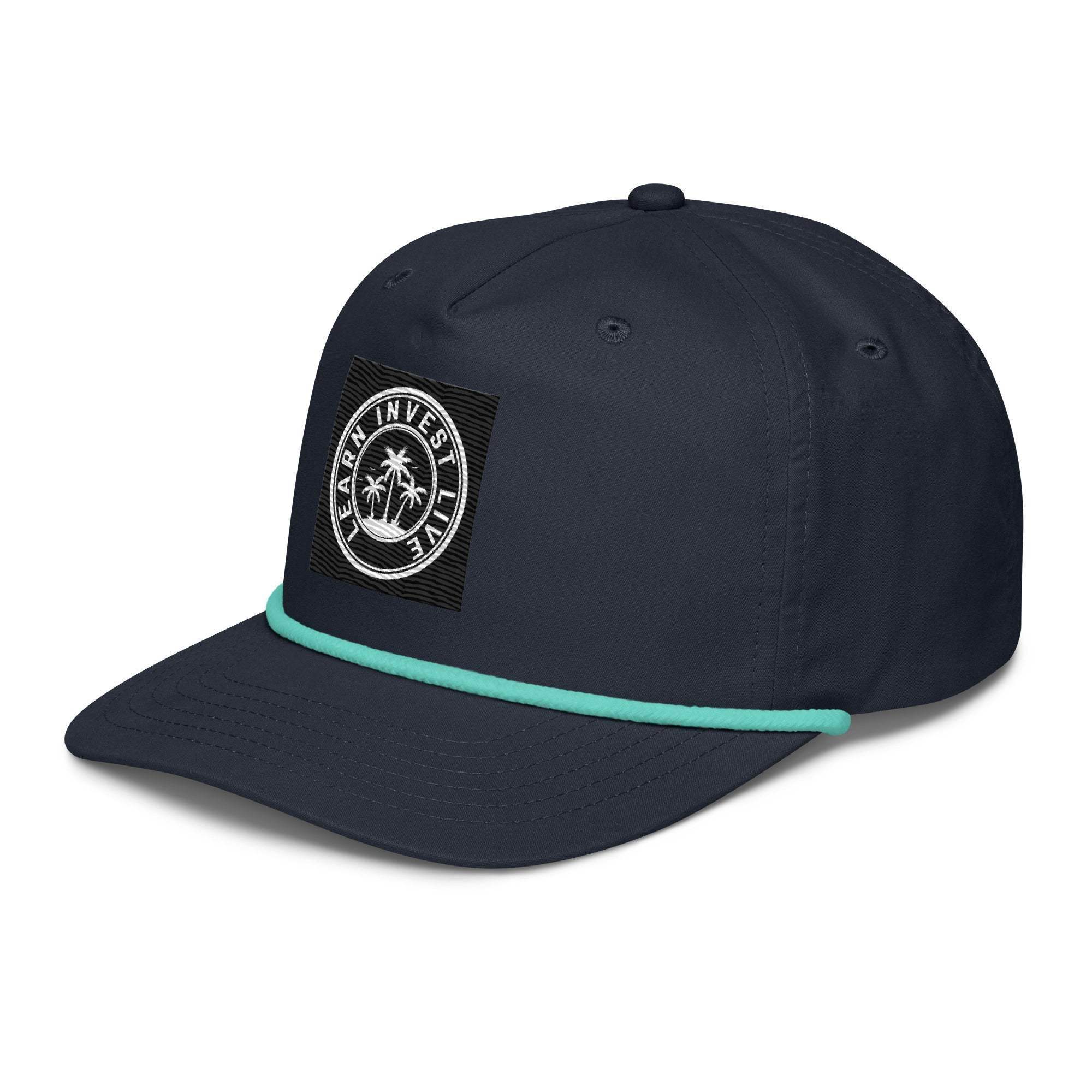 Learn | Invest | Live Golf Rope Cap - InvestmenTees