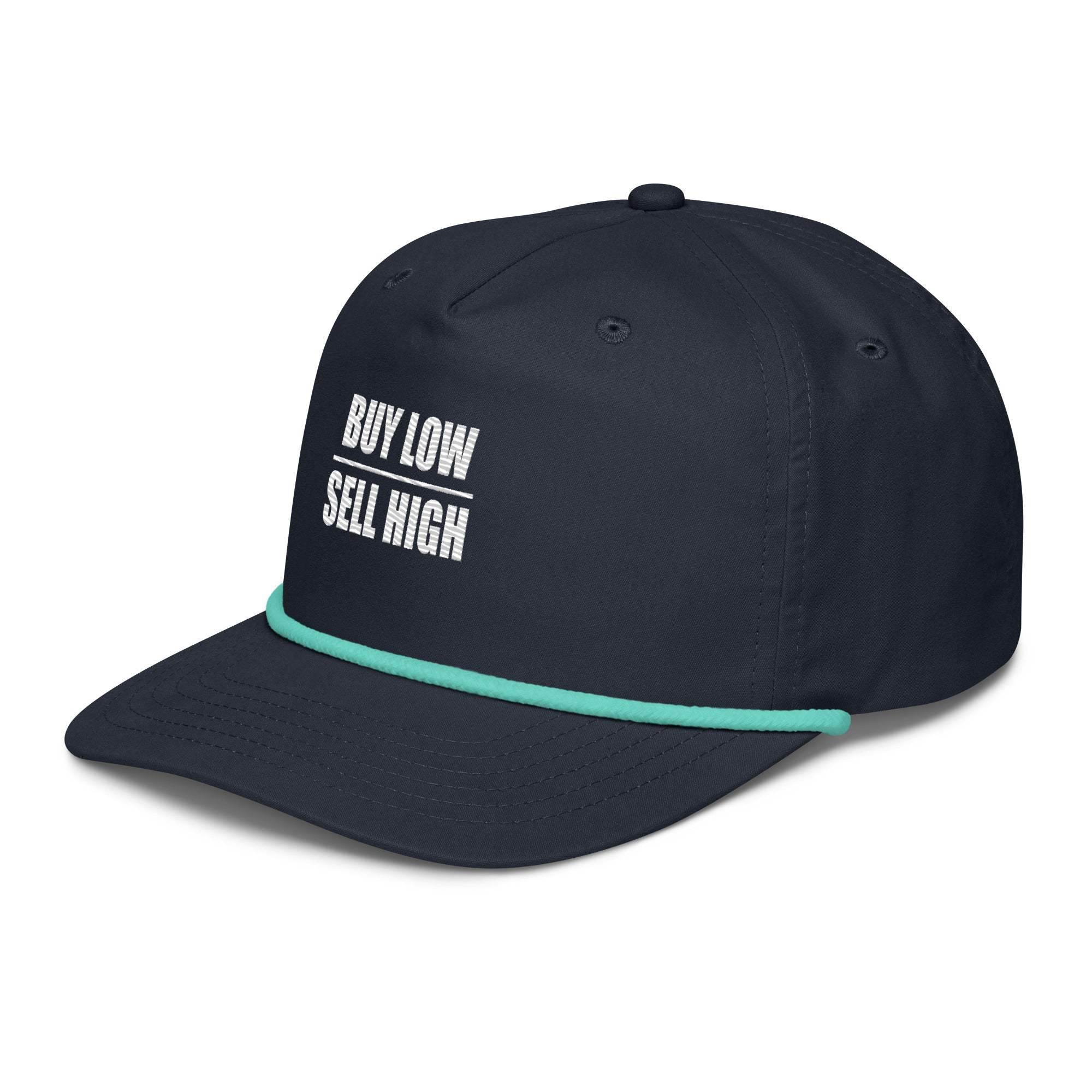 Buy Low Sell High Golf Rope Cap - InvestmenTees