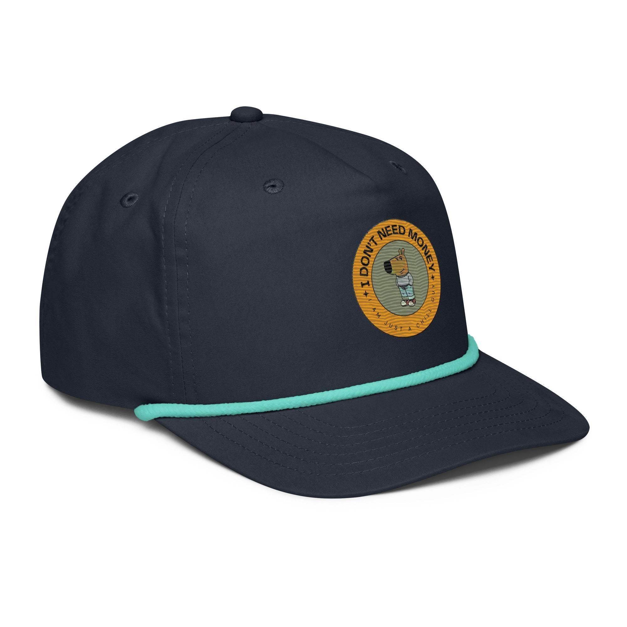 I Don't Need Money Golf Rope Cap - InvestmenTees