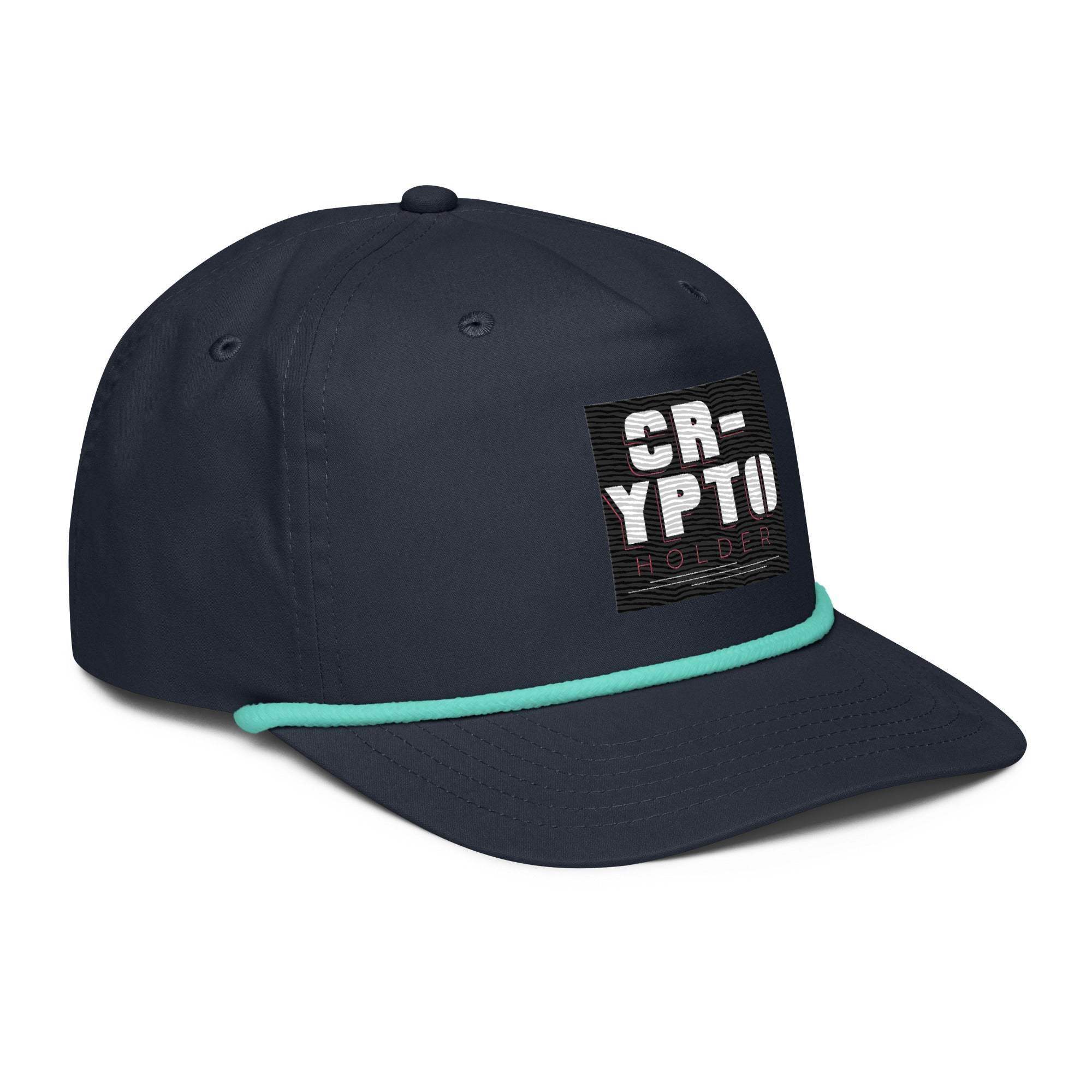 Crypto Holder Golf Rope Cap - InvestmenTees