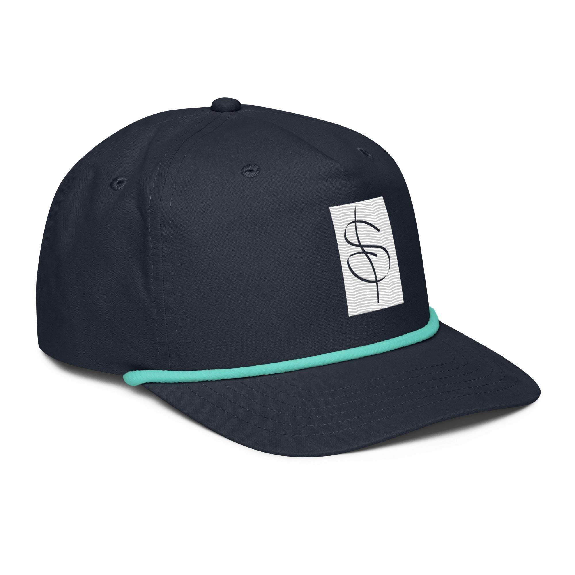 Dollar Symbol Golf Rope Cap - InvestmenTees