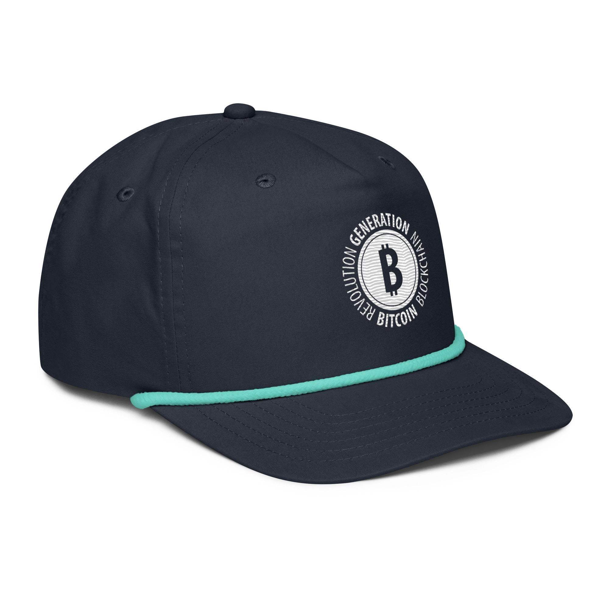 Bitcoin Revolution Golf Rope Cap - InvestmenTees