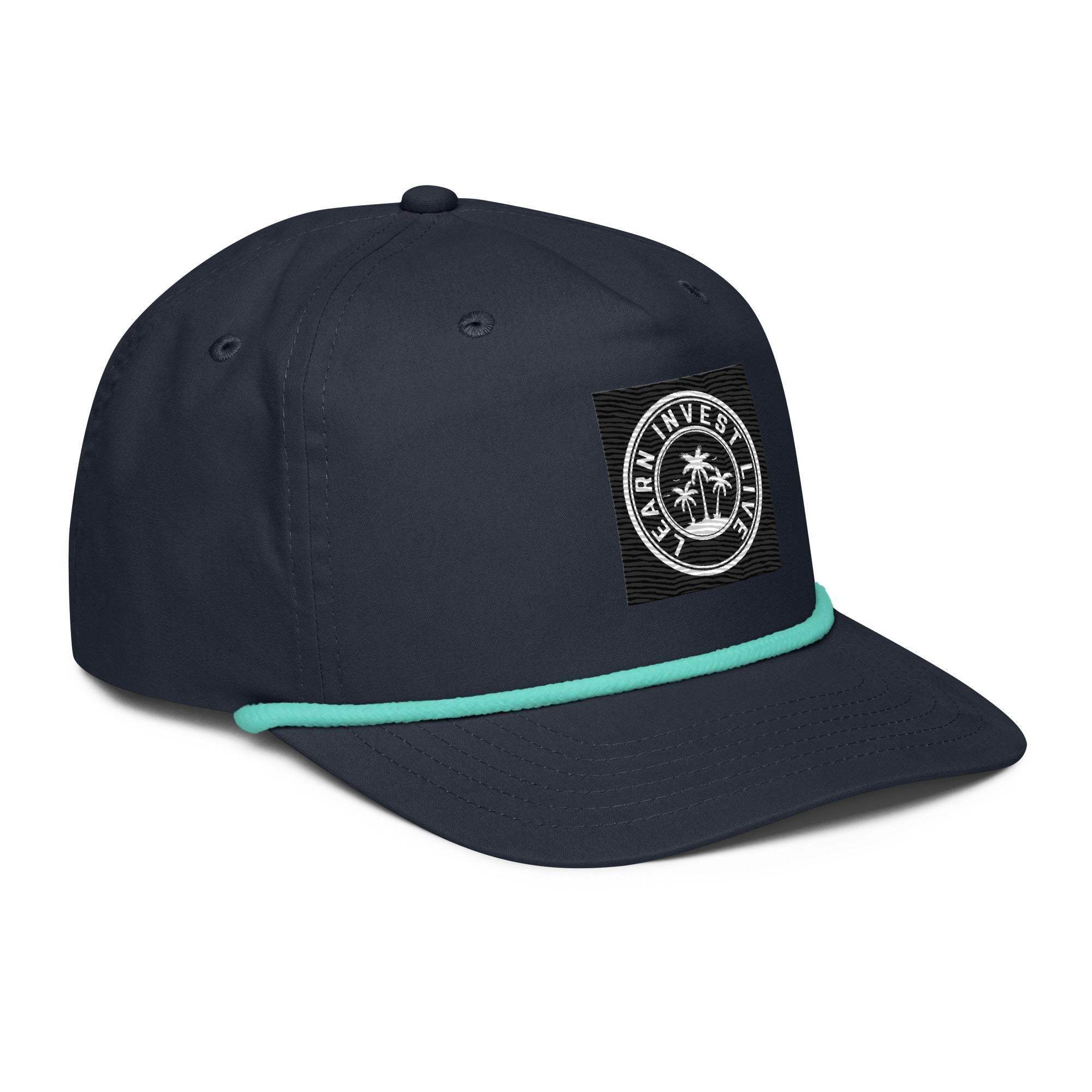 Learn | Invest | Live Golf Rope Cap - InvestmenTees