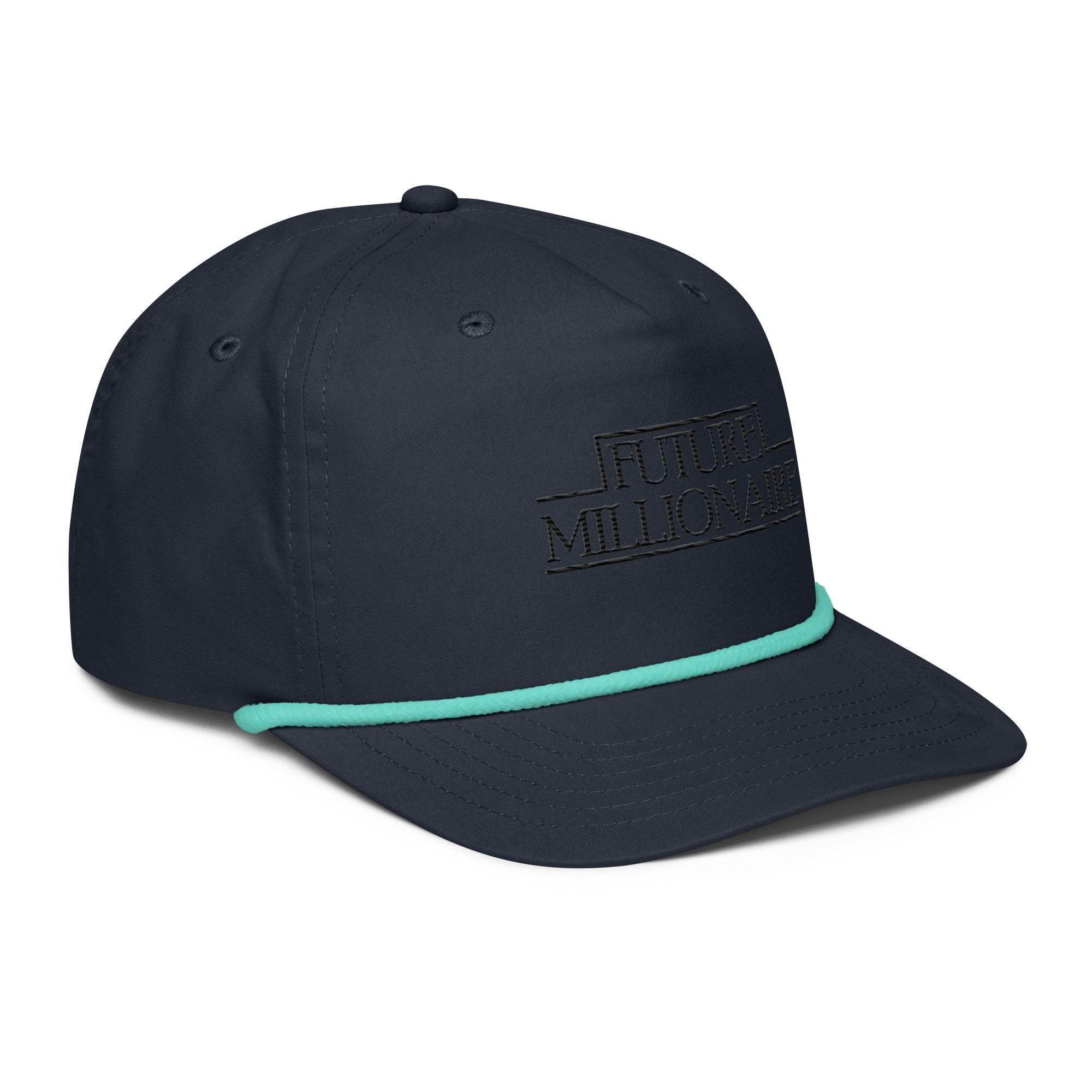 Future Millionaire Golf Rope Cap - InvestmenTees