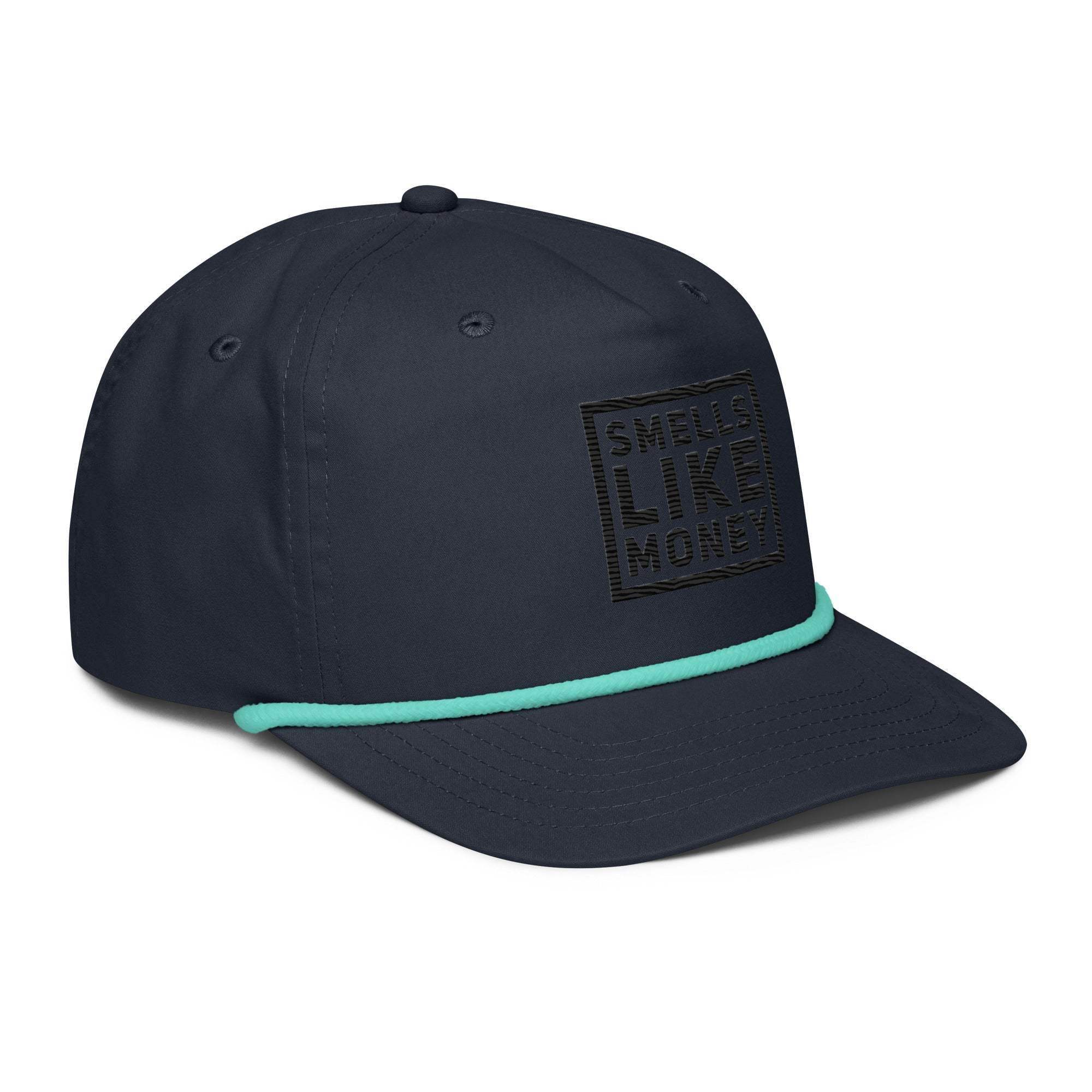 Smells Like Money Golf Rope Cap - InvestmenTees