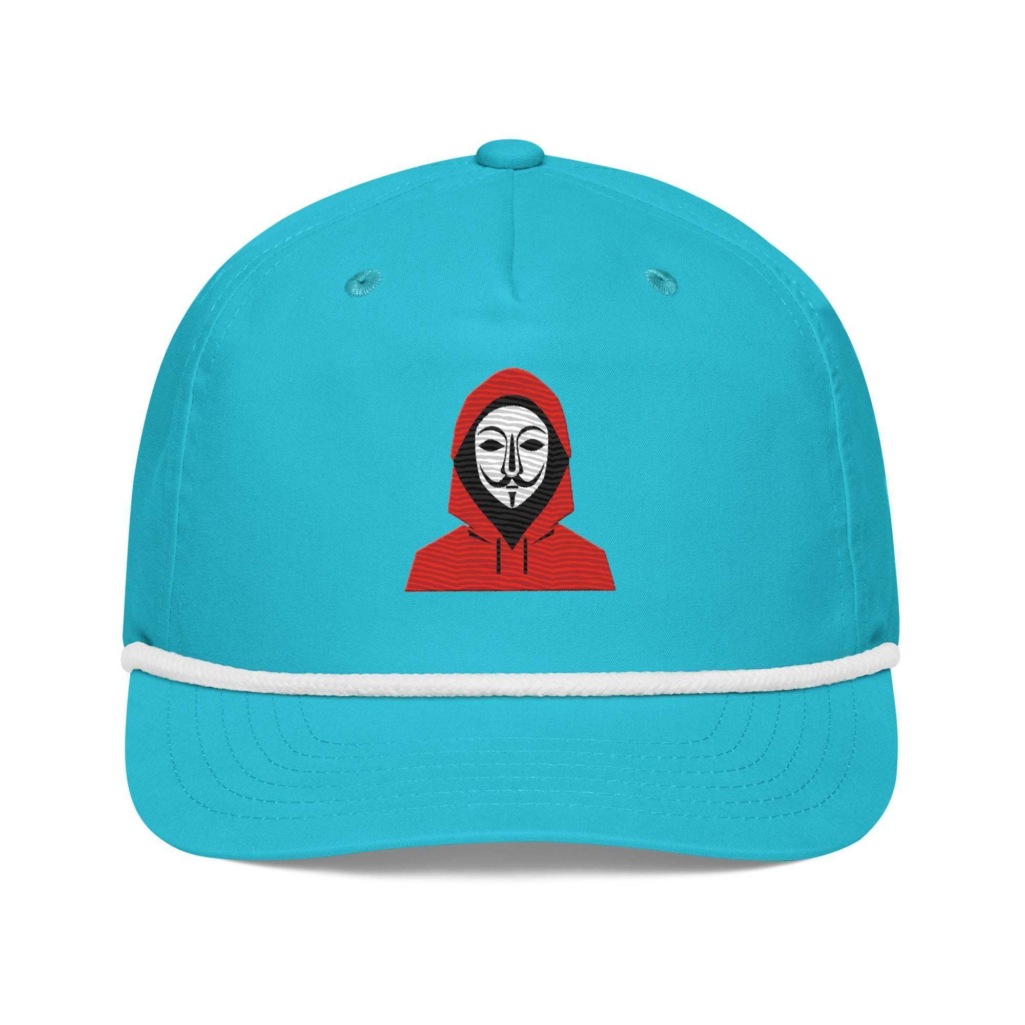 Crypto Hacker Golf Rope Cap - InvestmenTees