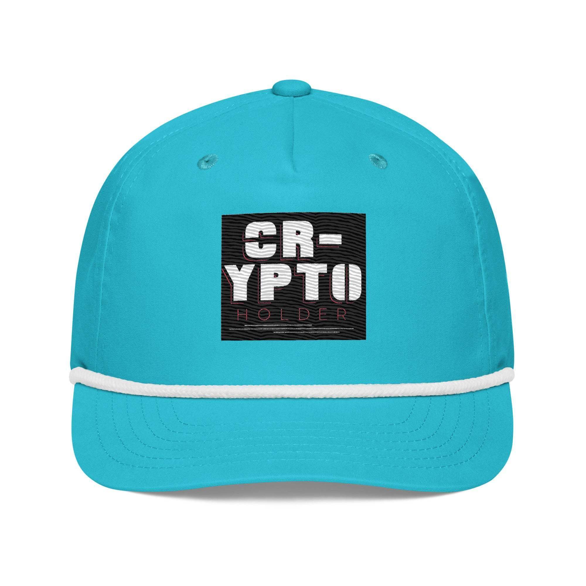 Crypto Holder Golf Rope Cap - InvestmenTees