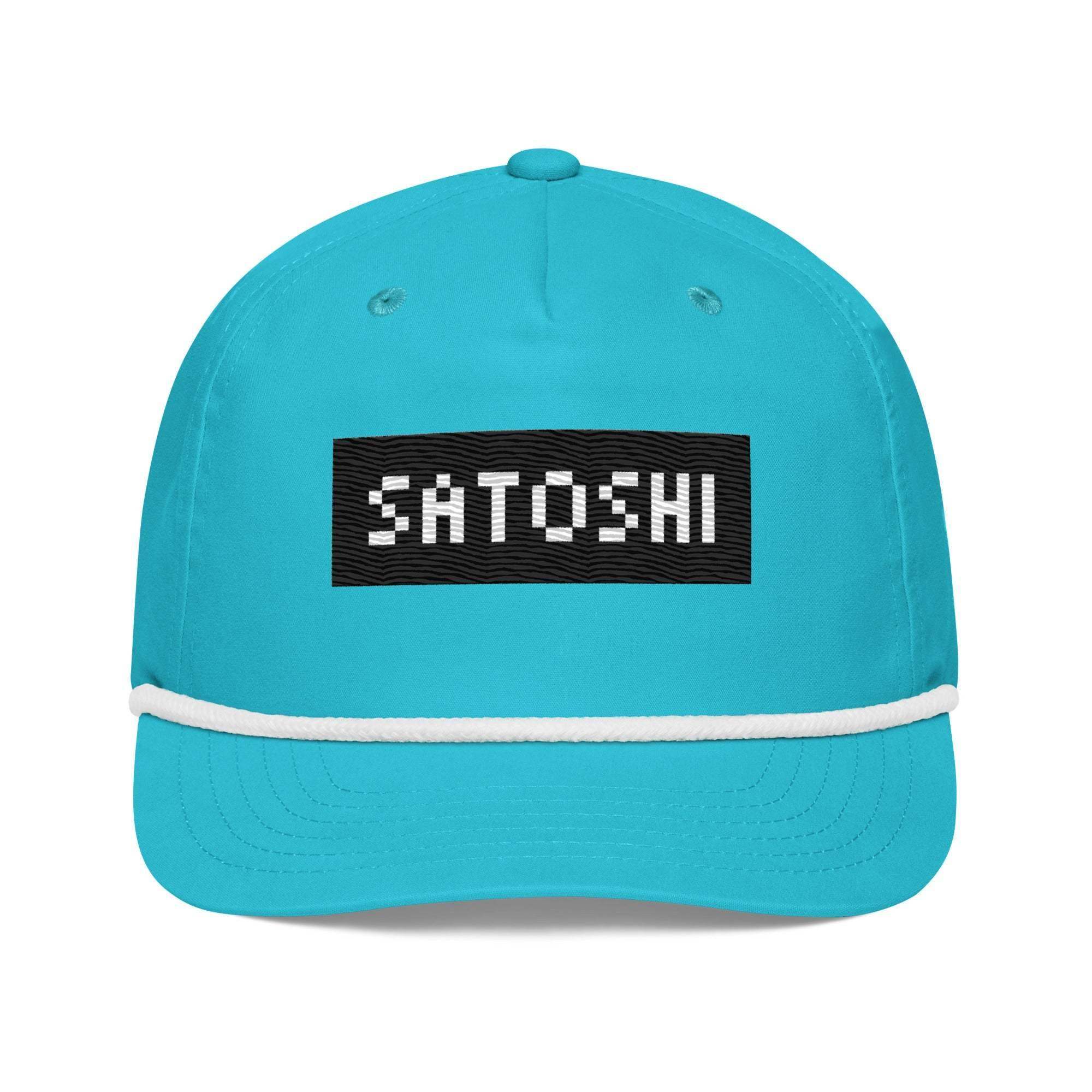 Satoshi Golf Rope Cap - InvestmenTees