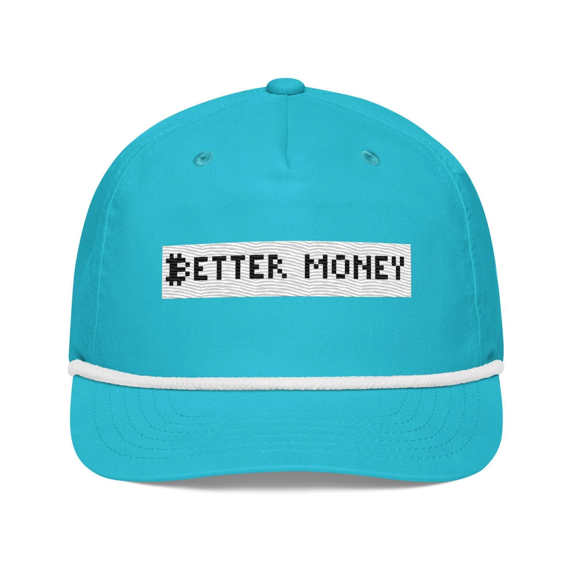 Better Money Golf Rope Cap - InvestmenTees