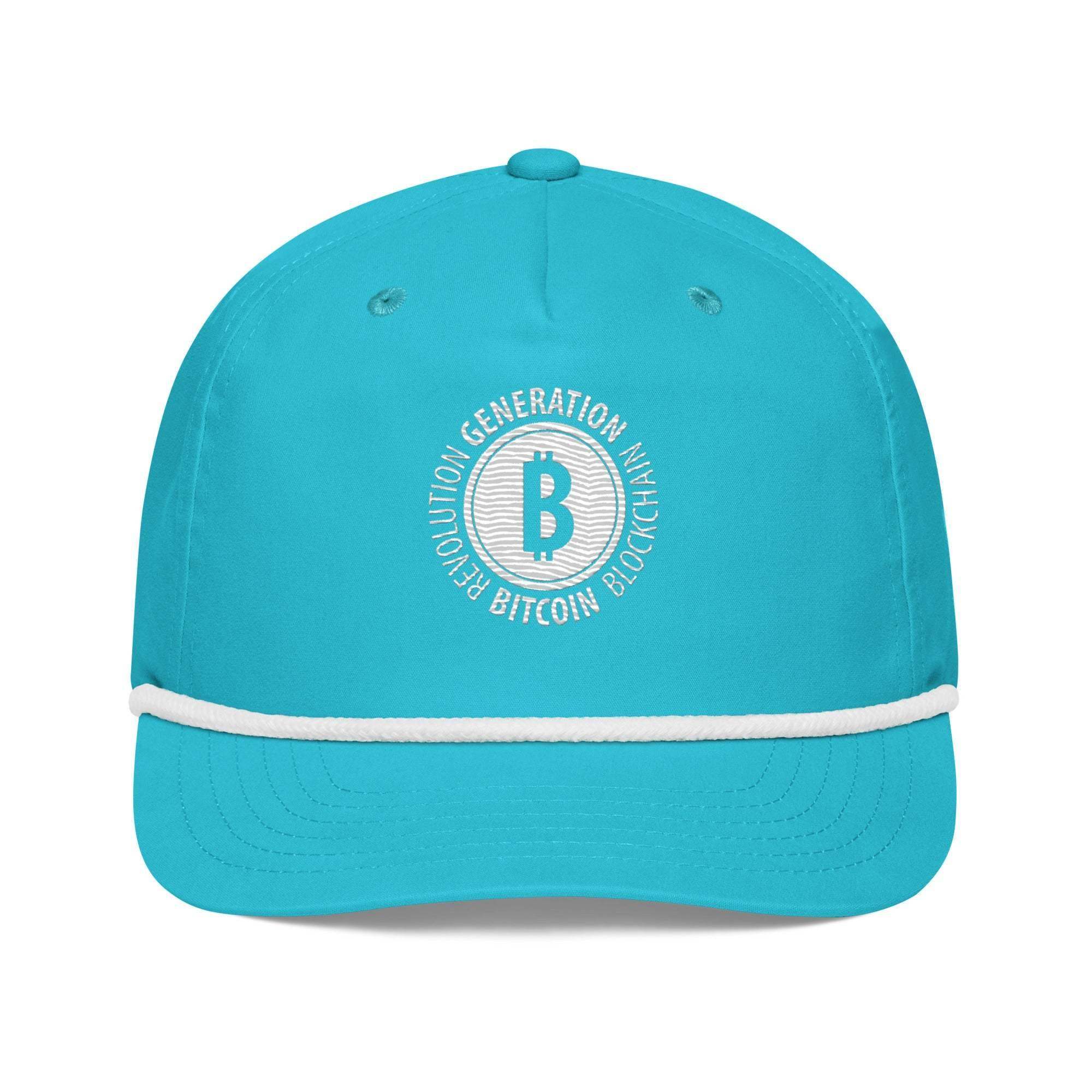 Bitcoin Revolution Golf Rope Cap - InvestmenTees