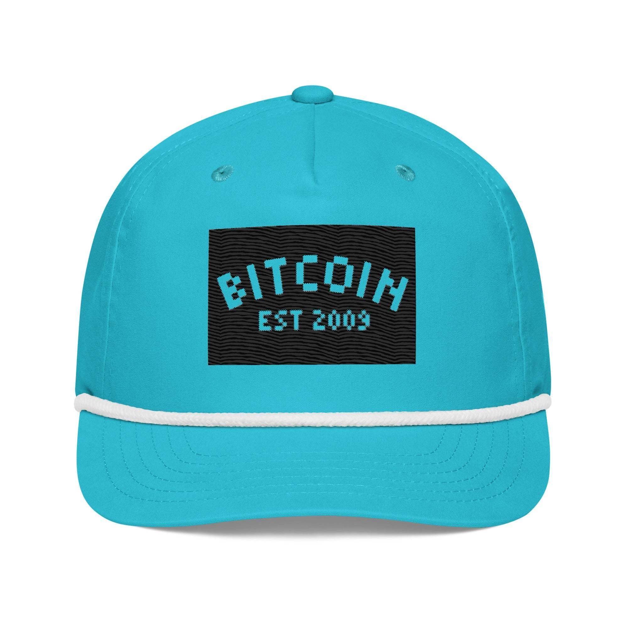 Bitcoin Est. 2009 Golf Rope Cap - InvestmenTees