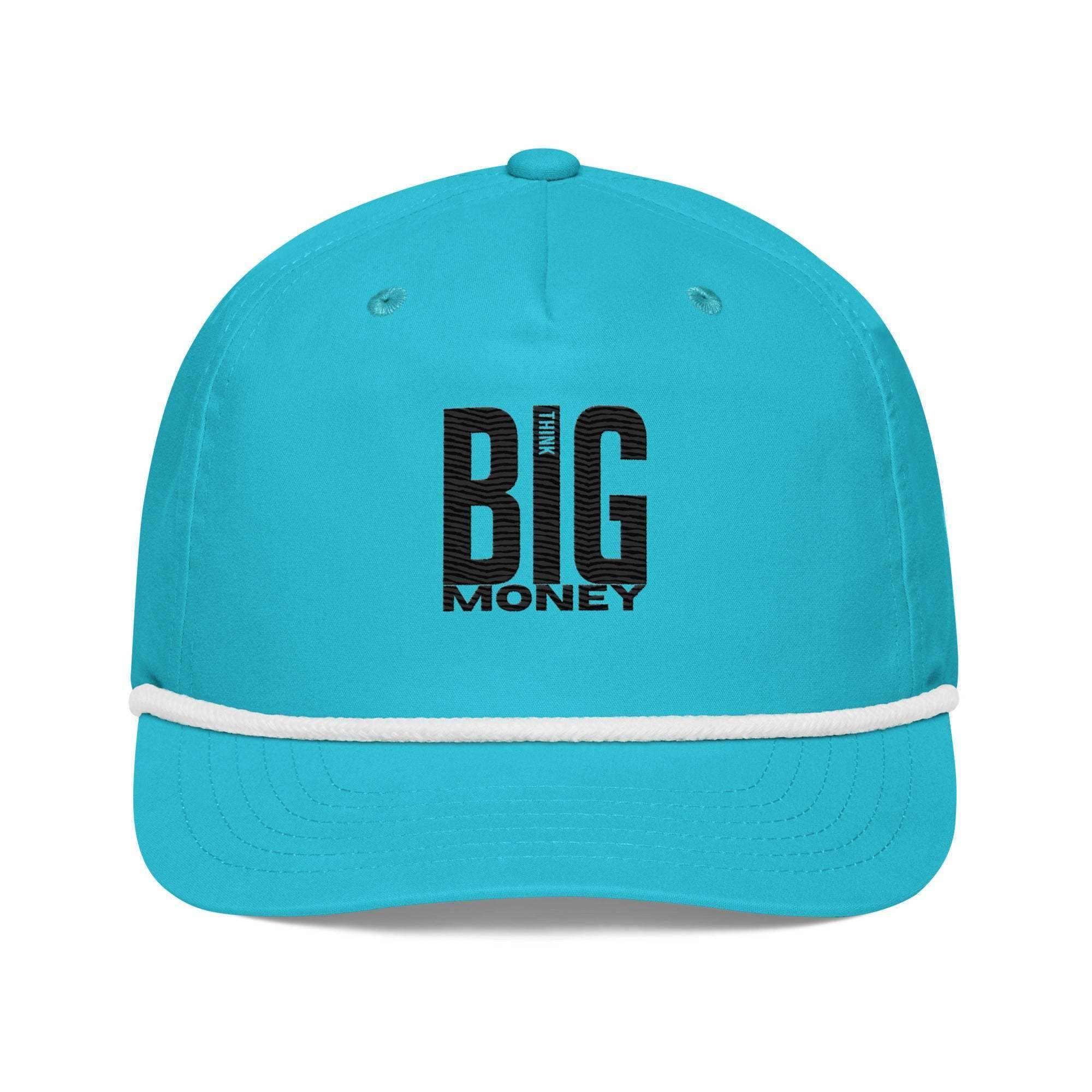 Think Big Money Golf Rope Cap - InvestmenTees