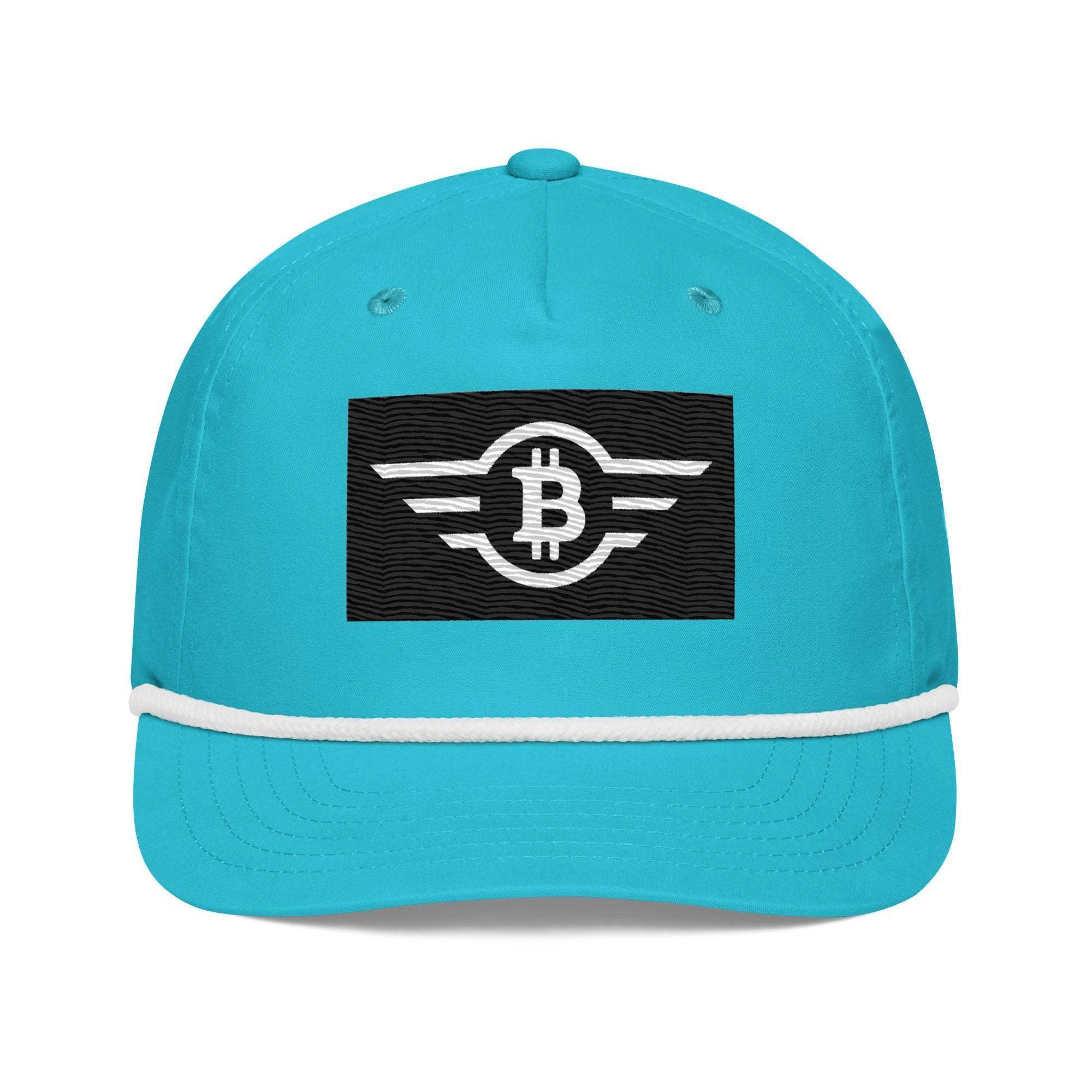 Bitcoin Aviation Golf Rope Cap - InvestmenTees