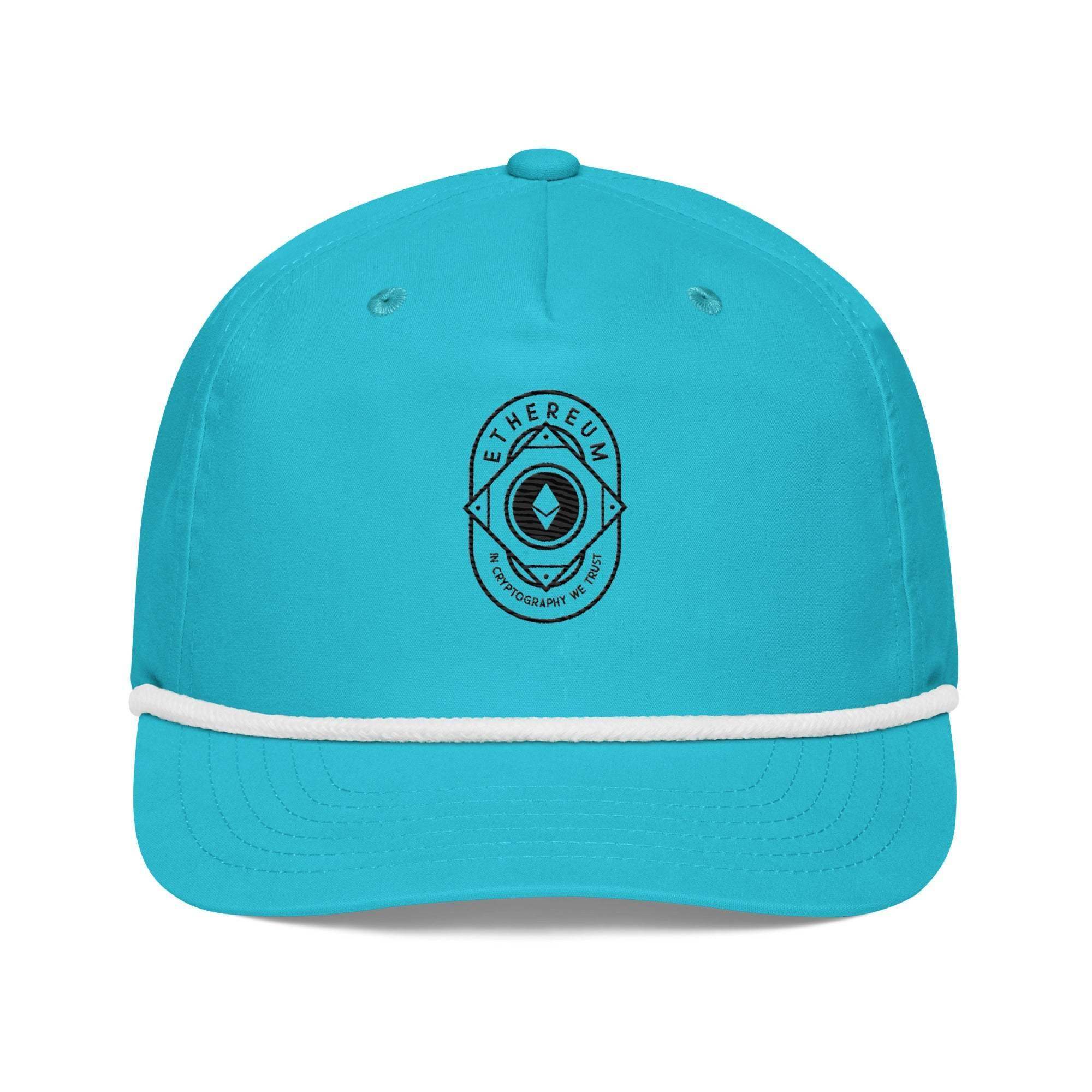 Ethereum We Trust Golf Rope Cap - InvestmenTees