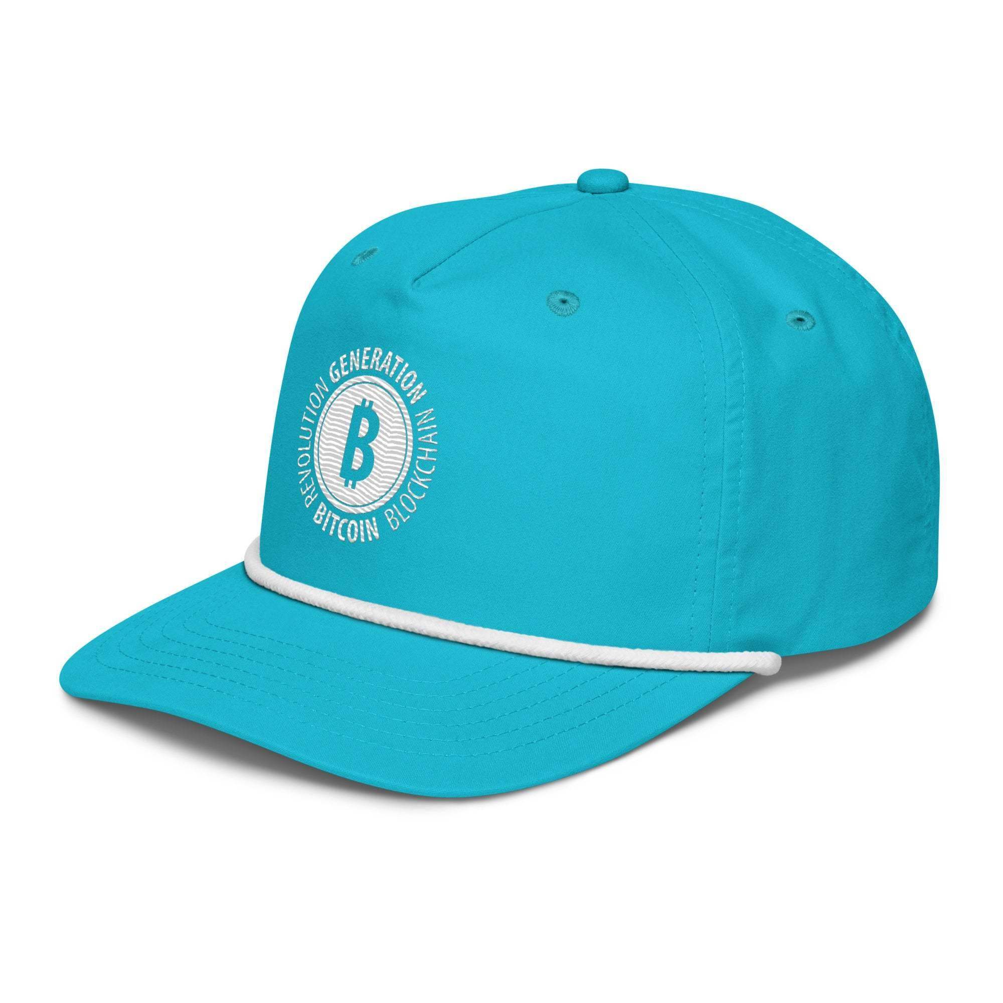 Bitcoin Revolution Golf Rope Cap - InvestmenTees