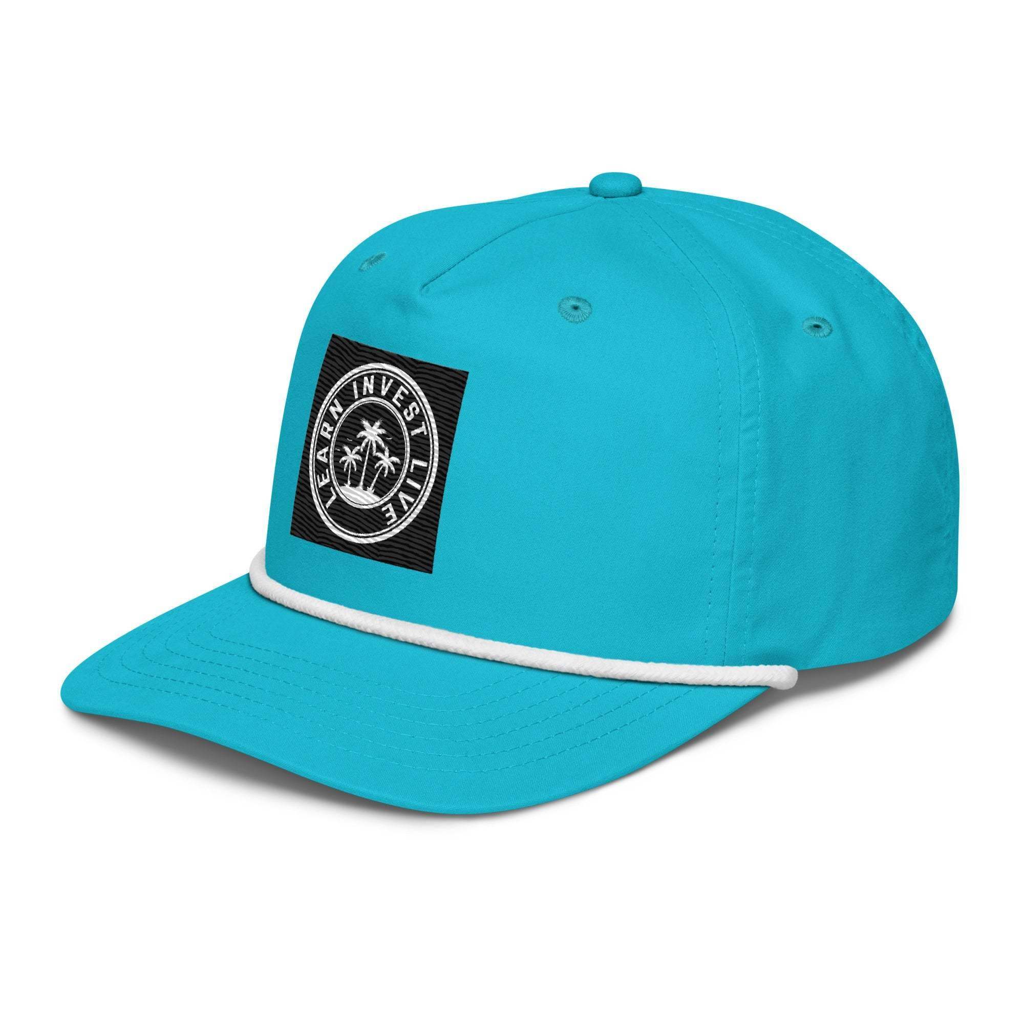 Learn | Invest | Live Golf Rope Cap - InvestmenTees