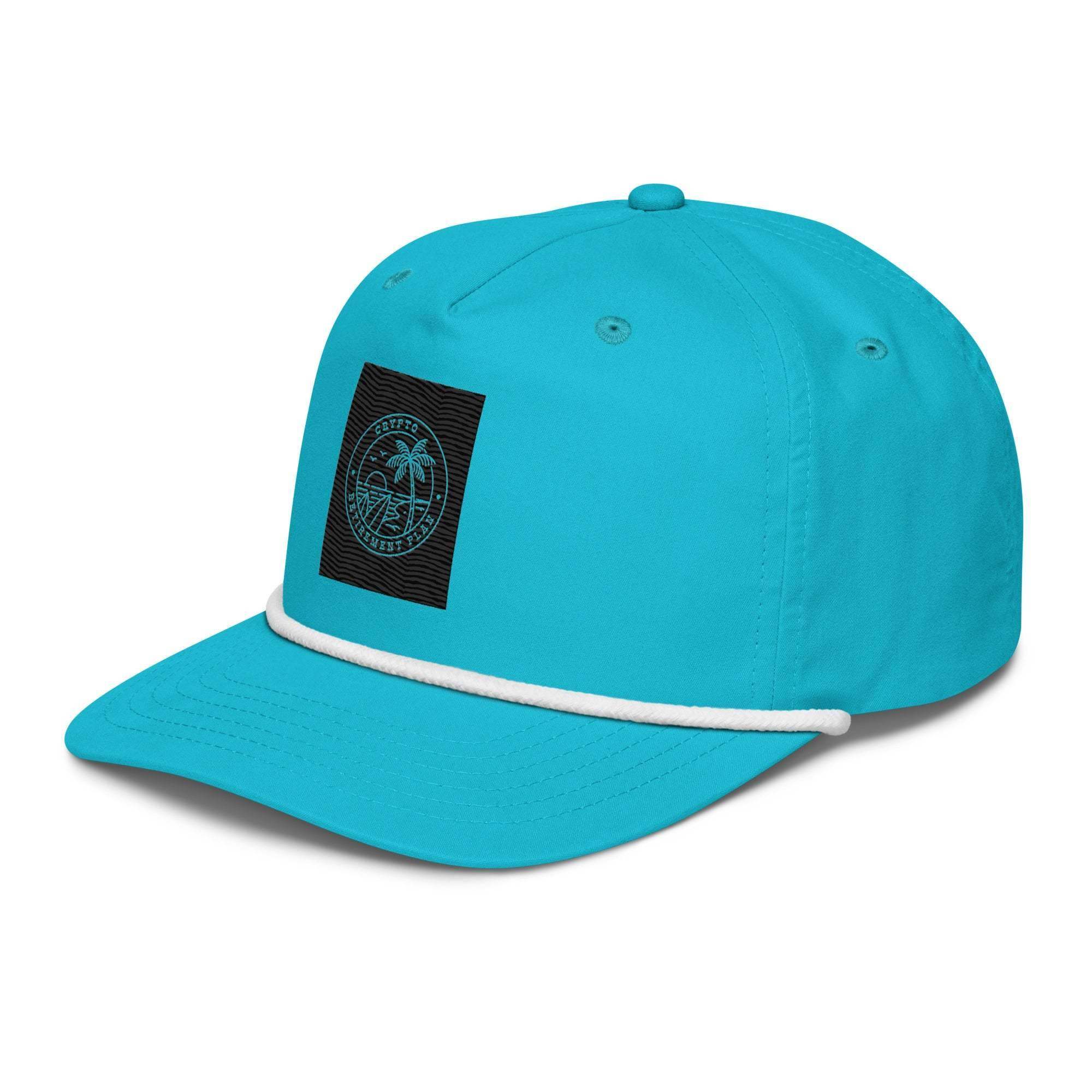 Crypto Retirement Plan Golf Rope Cap - InvestmenTees